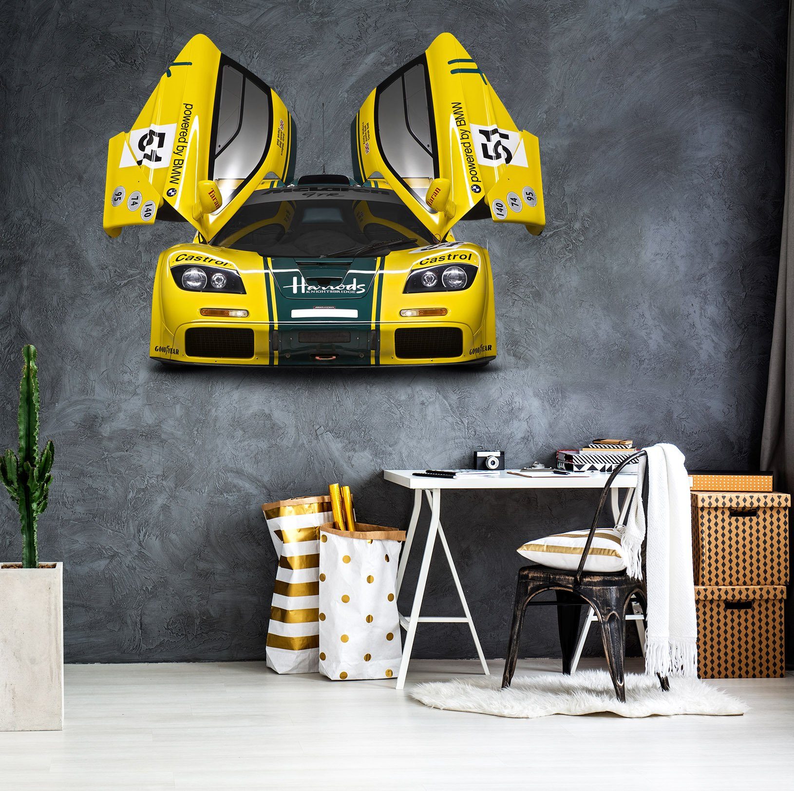 3D McLaren GTR HOOD 0195 Vehicles Wallpaper AJ Wallpaper 