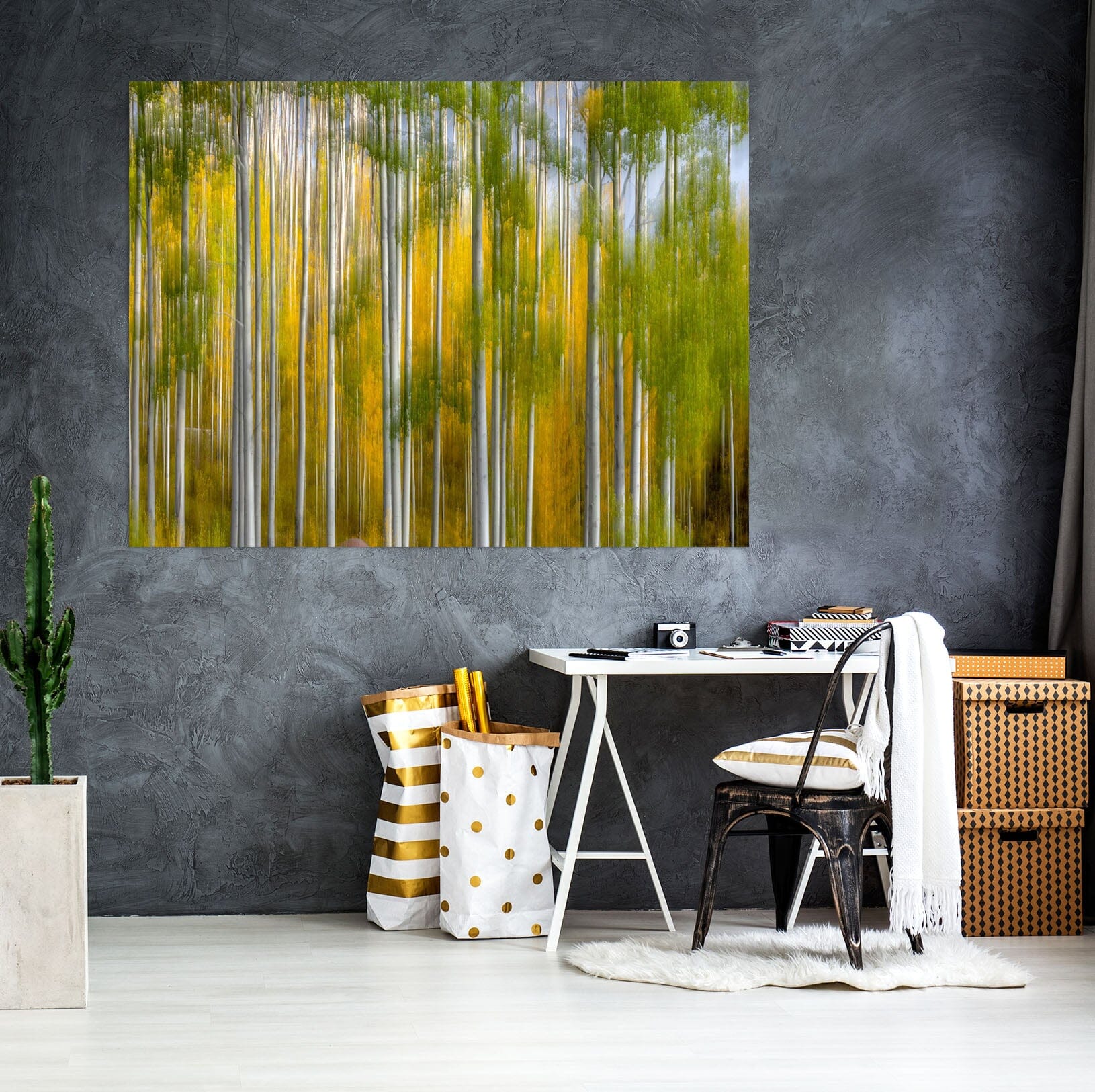 3D Autumn Forest 211 Marco Carmassi Wall Sticker Wallpaper AJ Wallpaper 2 