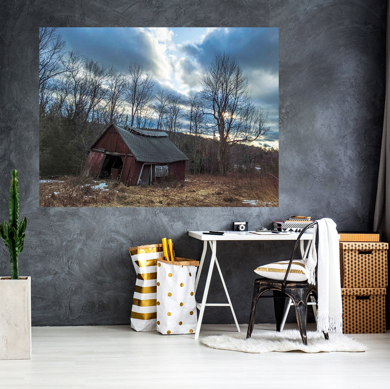 3D Desert House 123 Jerry LoFaro Wall Sticker Wallpaper AJ Wallpaper 2 
