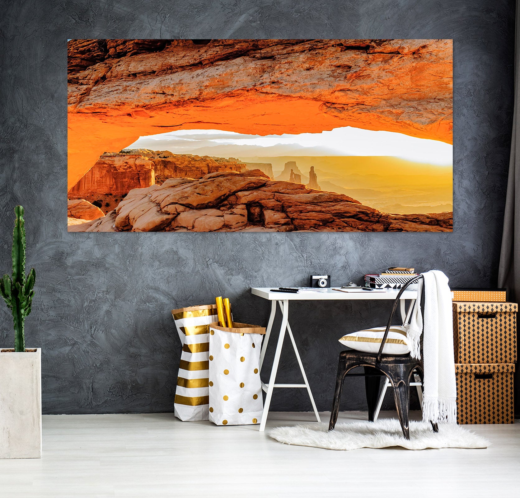 3D Mountain Stone 4027 Beth Sheridan Wall Sticker