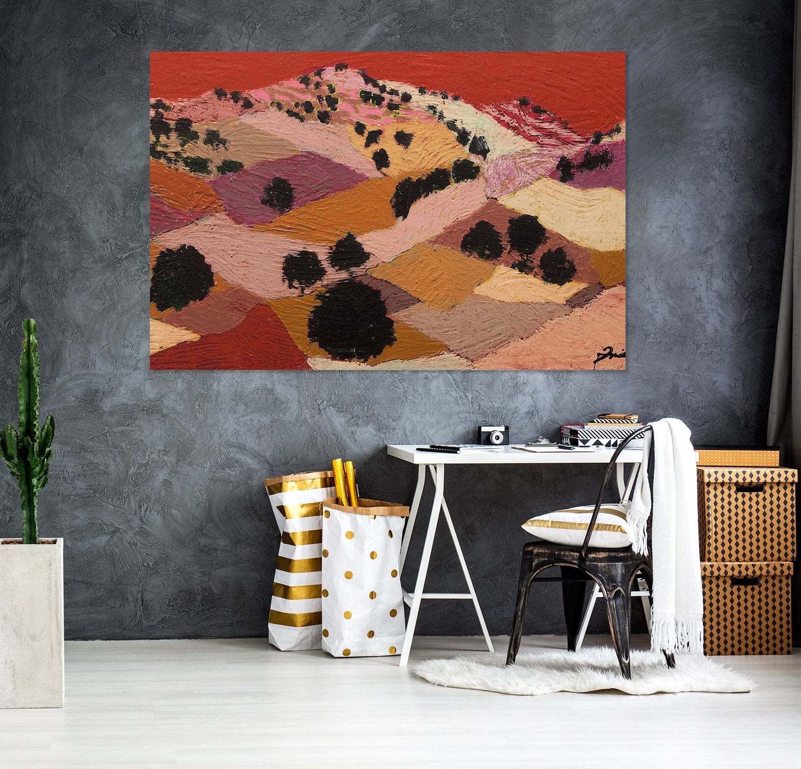 3D Desert Tree 004 Allan P. Friedlander Wall Sticker Wallpaper AJ Wallpaper 2 