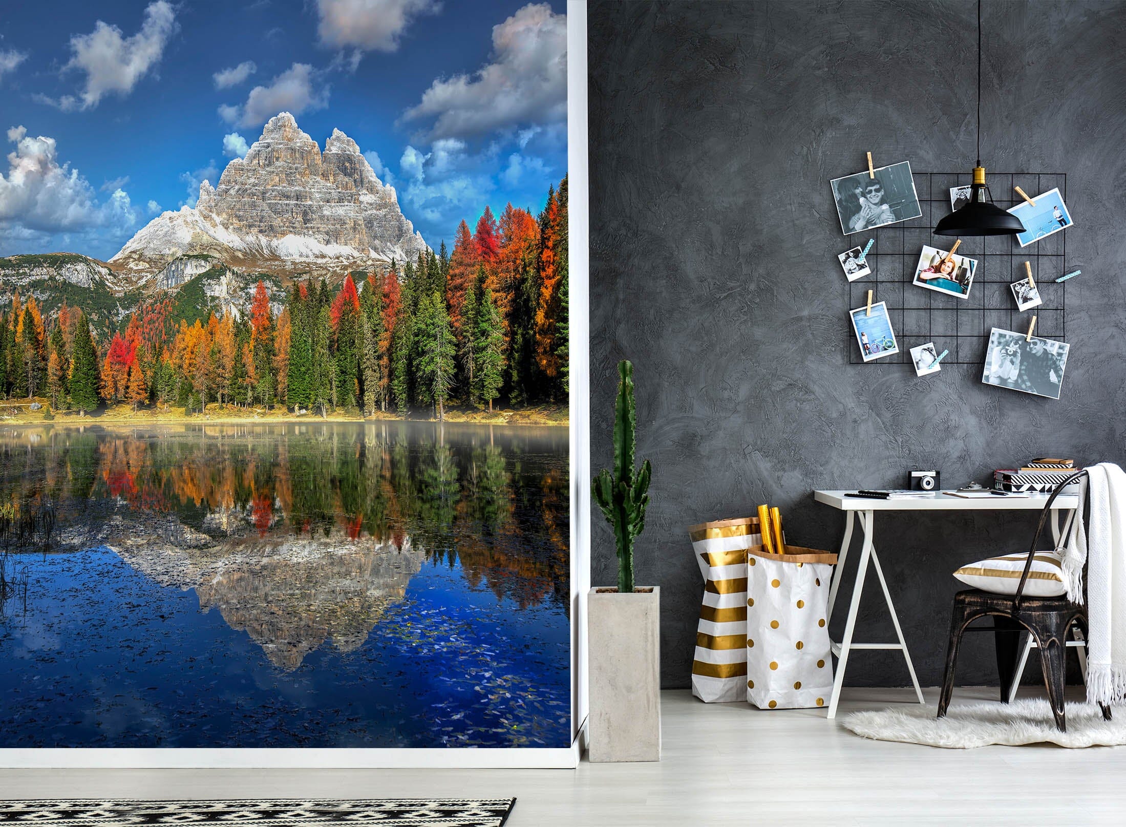 3D Forest Lake 1459 Marco Carmassi Wall Mural Wall Murals Wallpaper AJ Wallpaper 2 