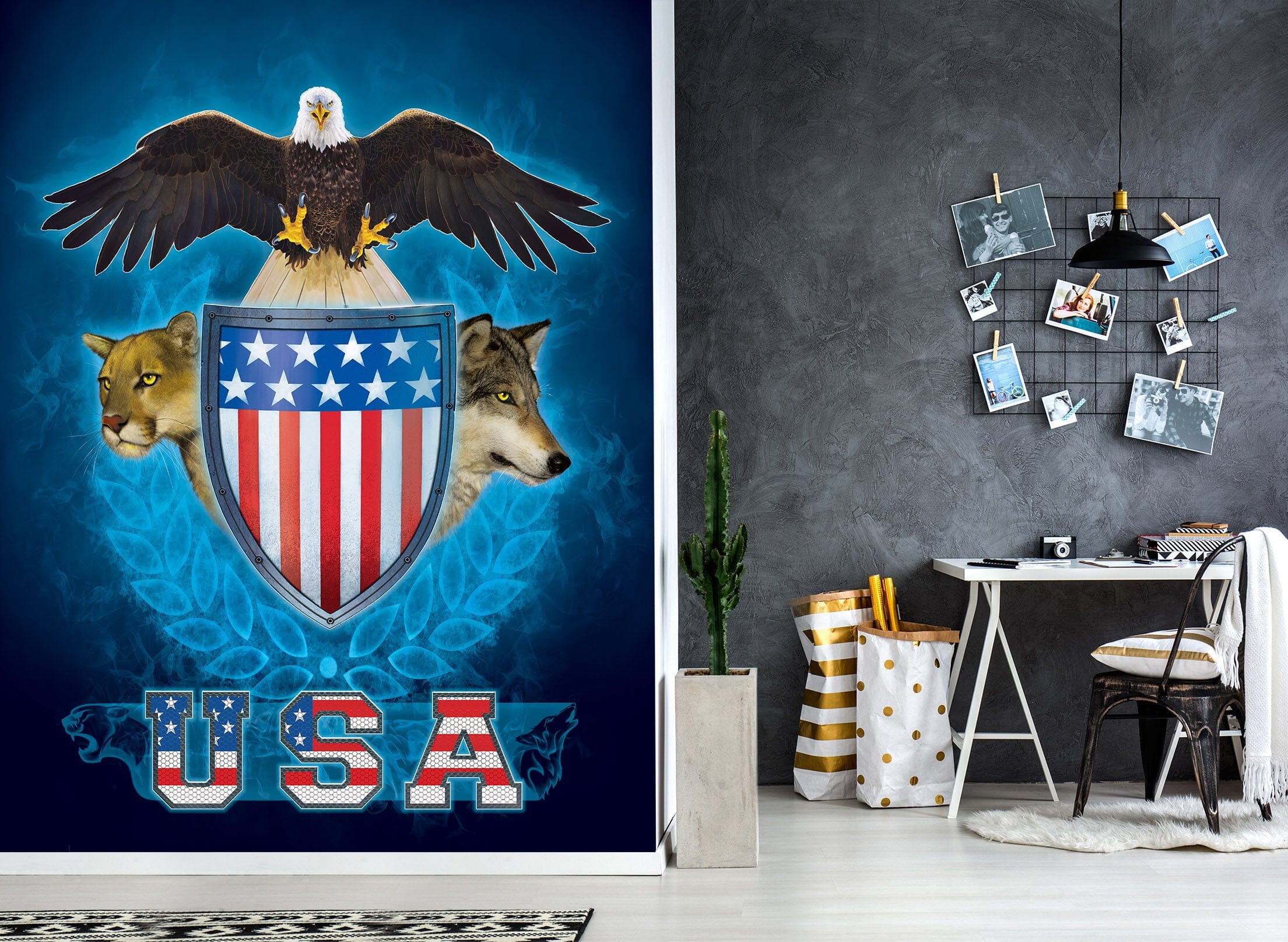 3D USA Trinity 1567 Wall Murals Exclusive Designer Vincent Wallpaper AJ Wallpaper 2 