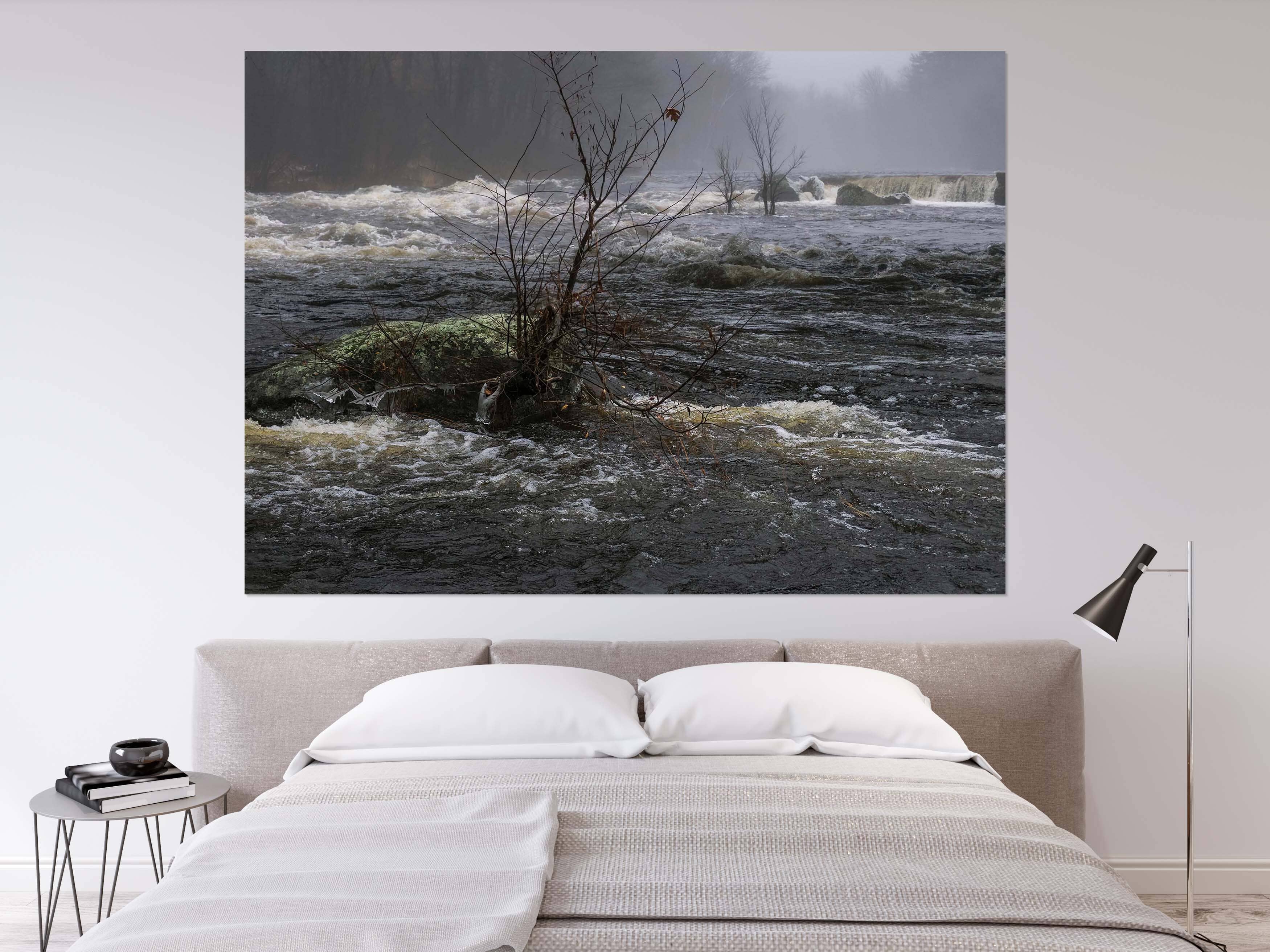 3D Misty River 113 Jerry LoFaro Wall Sticker Wallpaper AJ Wallpaper 2 