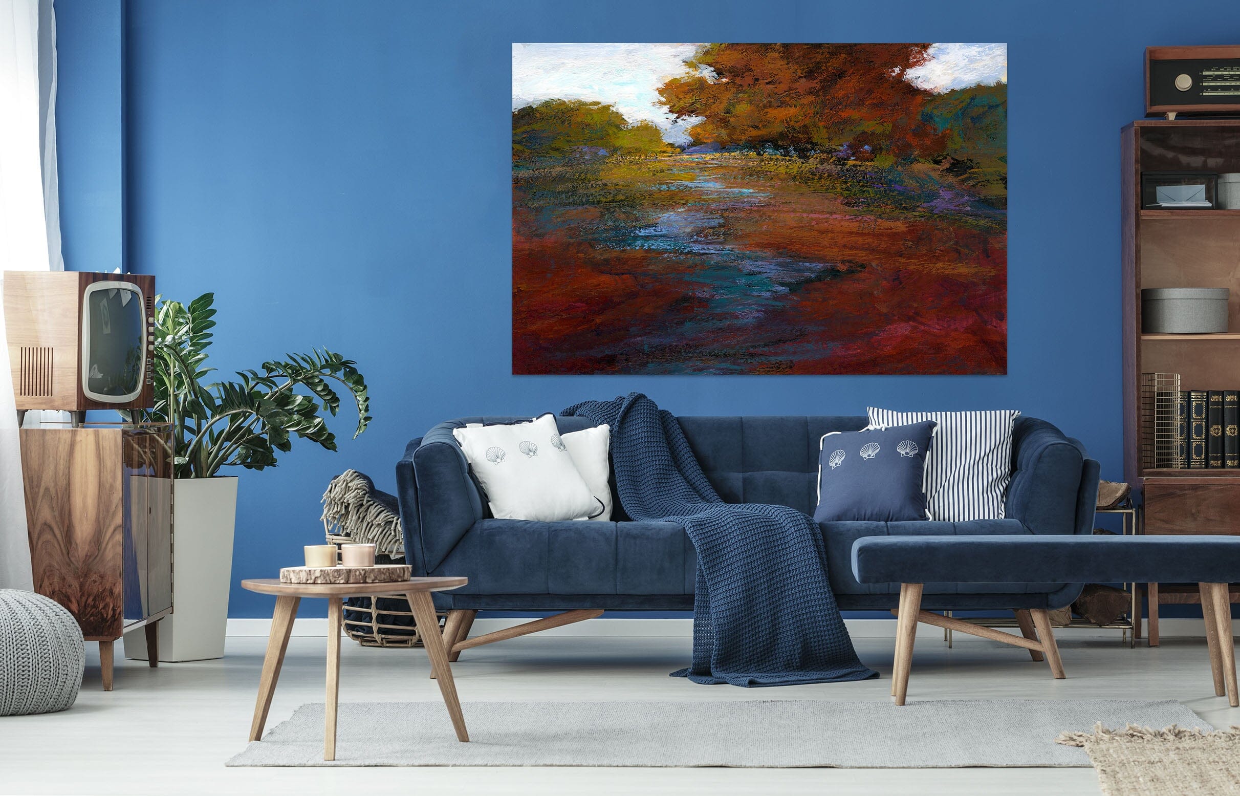 3D Red River 040 Michael Tienhaara Wall Sticker Wallpaper AJ Wallpaper 2 