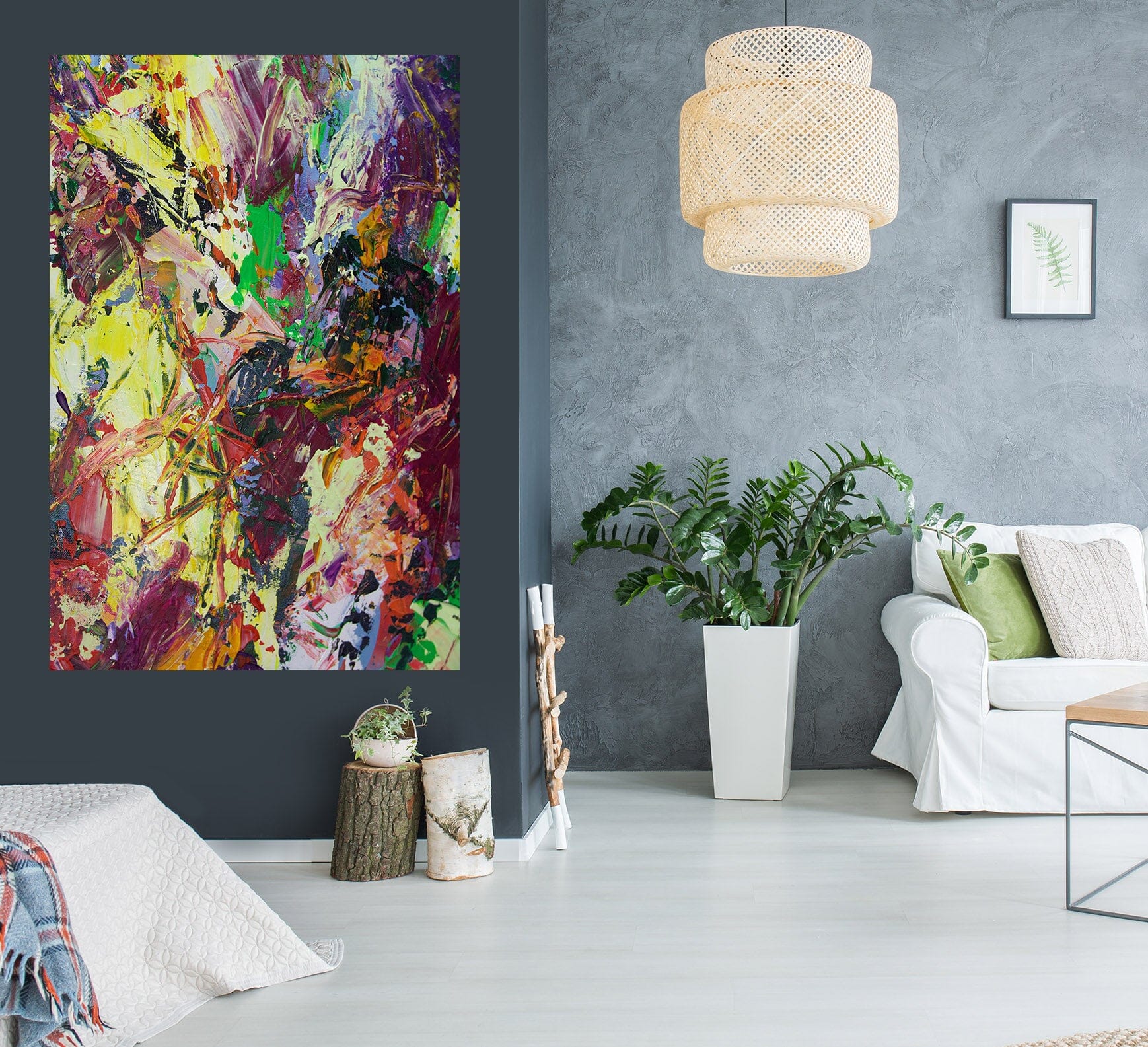 3D Tree Vine Twine 028 Allan P. Friedlander Wall Sticker Wallpaper AJ Wallpaper 2 