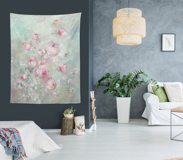 3D Flower Bush Petal 11226 Debi Coules Tapestry Hanging Cloth Hang