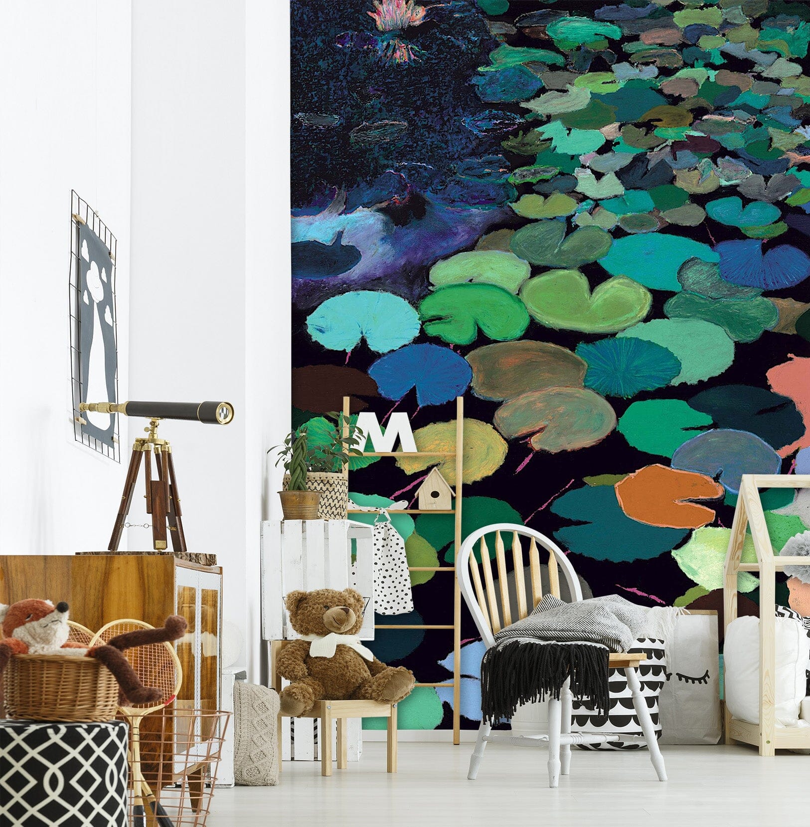 3D White Lotus 263 Allan P. Friedlander Wall Mural Wall Murals Wallpaper AJ Wallpaper 2 