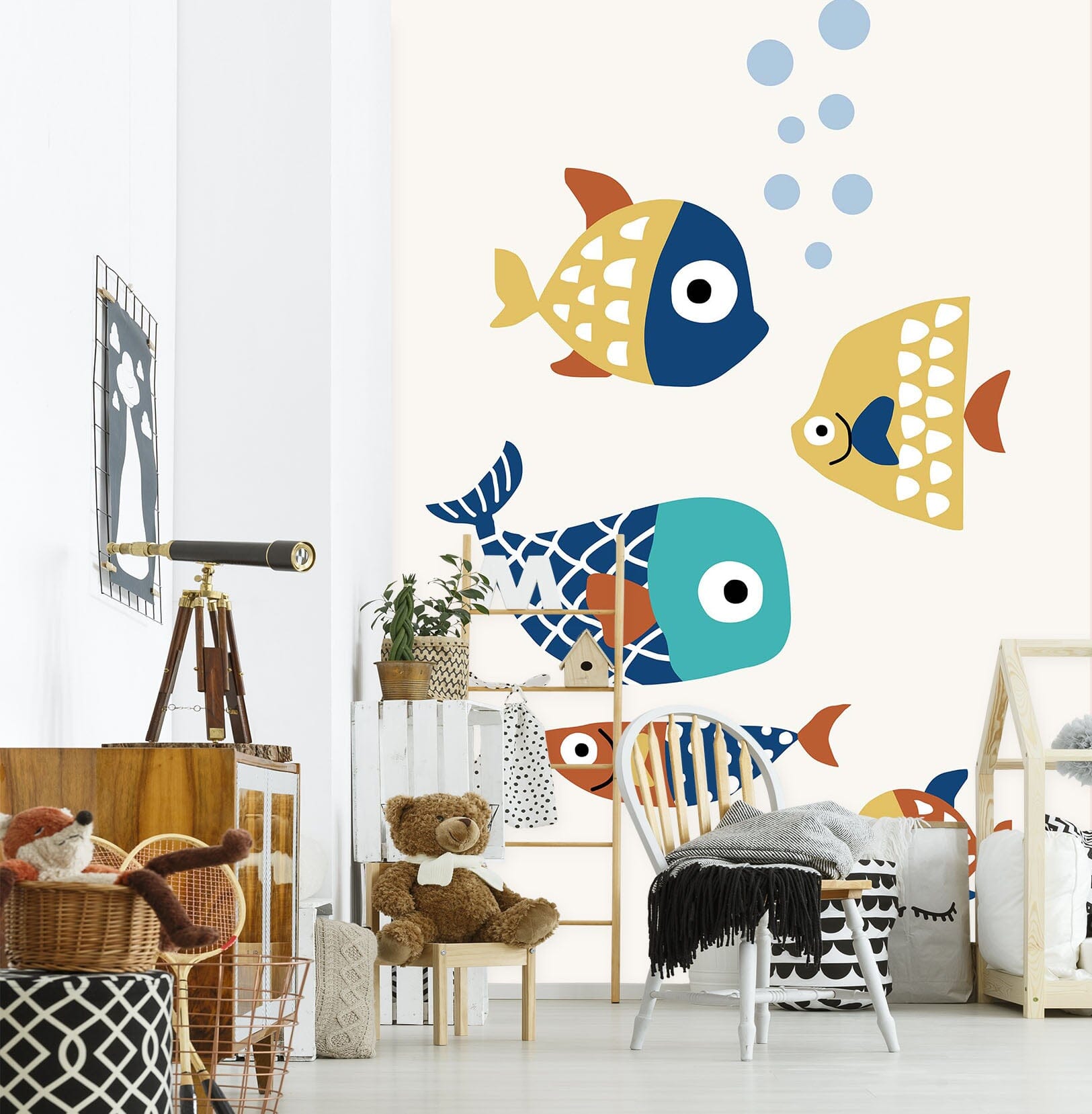 3D Color Fish 1477 Boris Draschoff Wall Mural Wall Murals Wallpaper AJ Wallpaper 2 