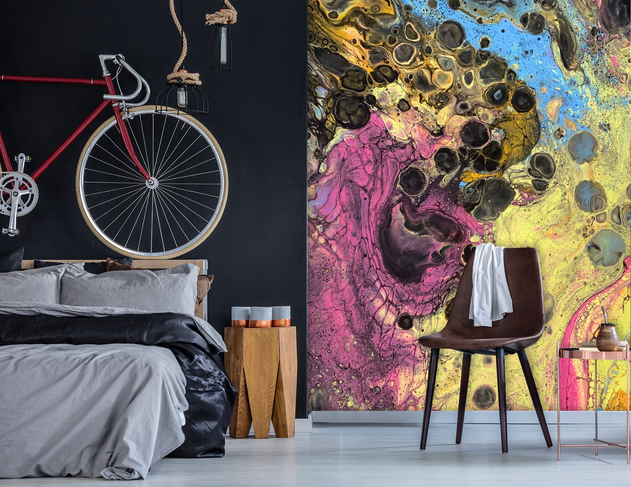 3D Colorful 40043 Valerie Latrice Wall Mural Wall Murals