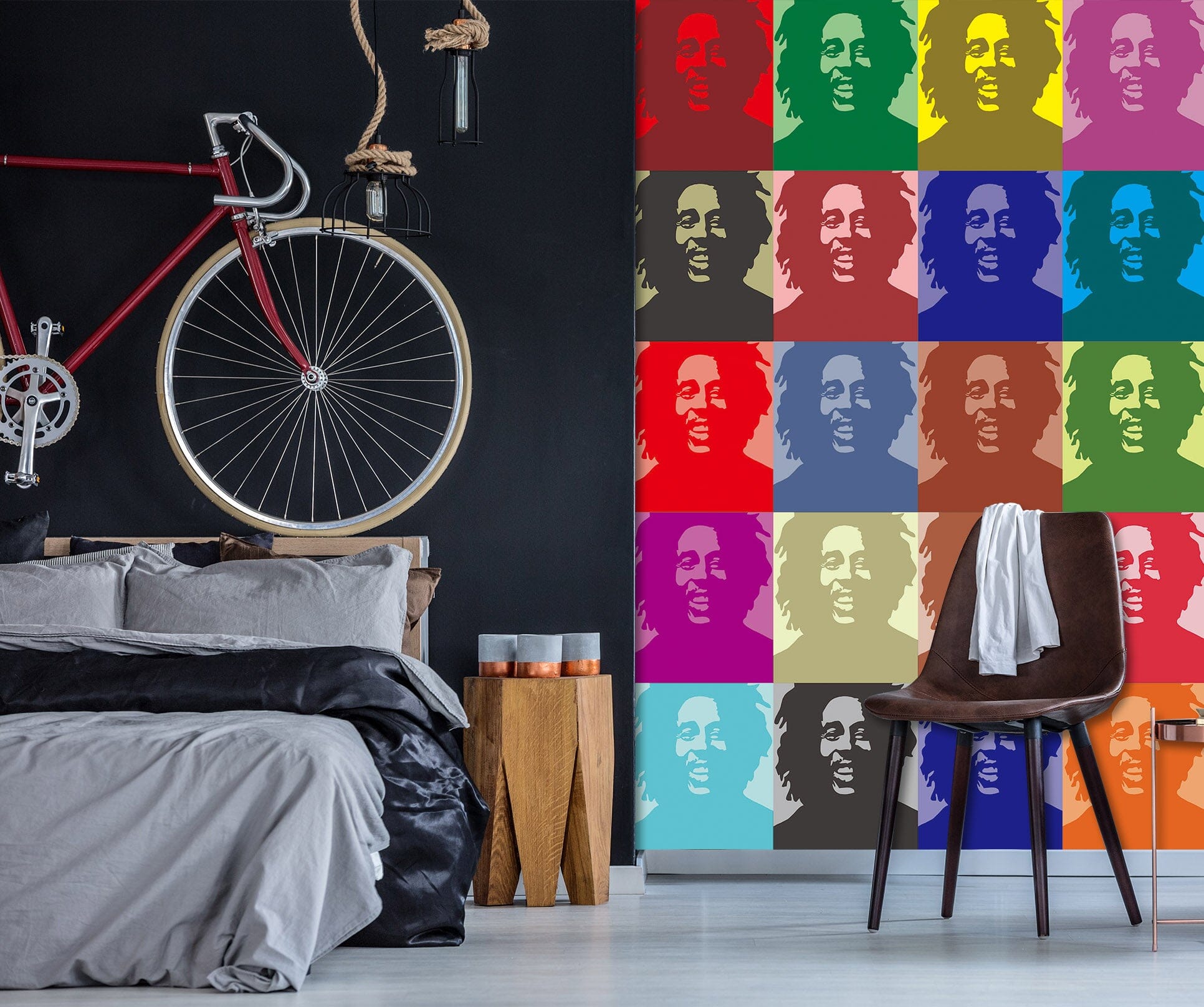 3D Color Avatar 056 Wall Murals Wallpaper AJ Wallpaper 2 