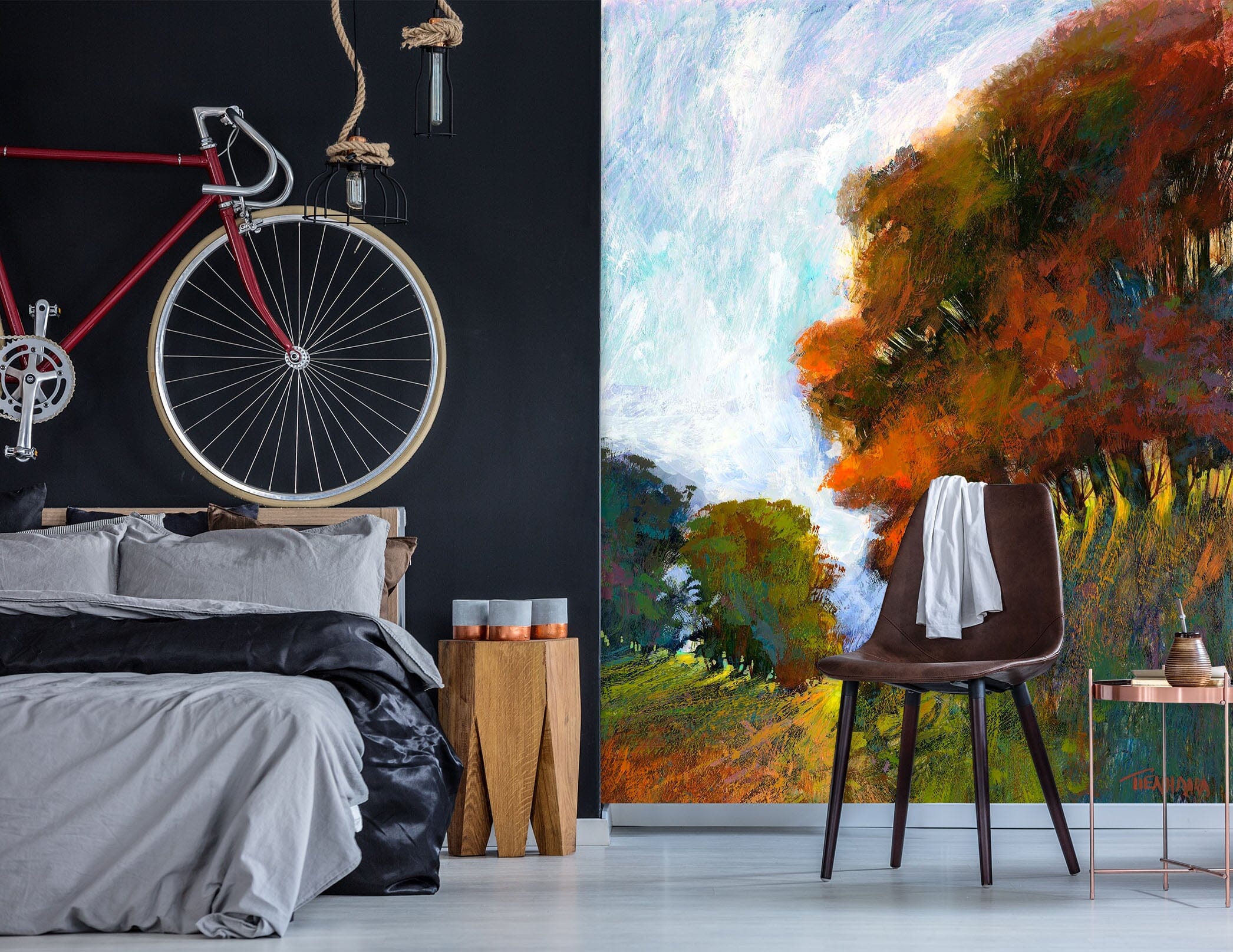 3D Maple Forest 1551 Michael Tienhaara Wall Mural Wall Murals Wallpaper AJ Wallpaper 2 