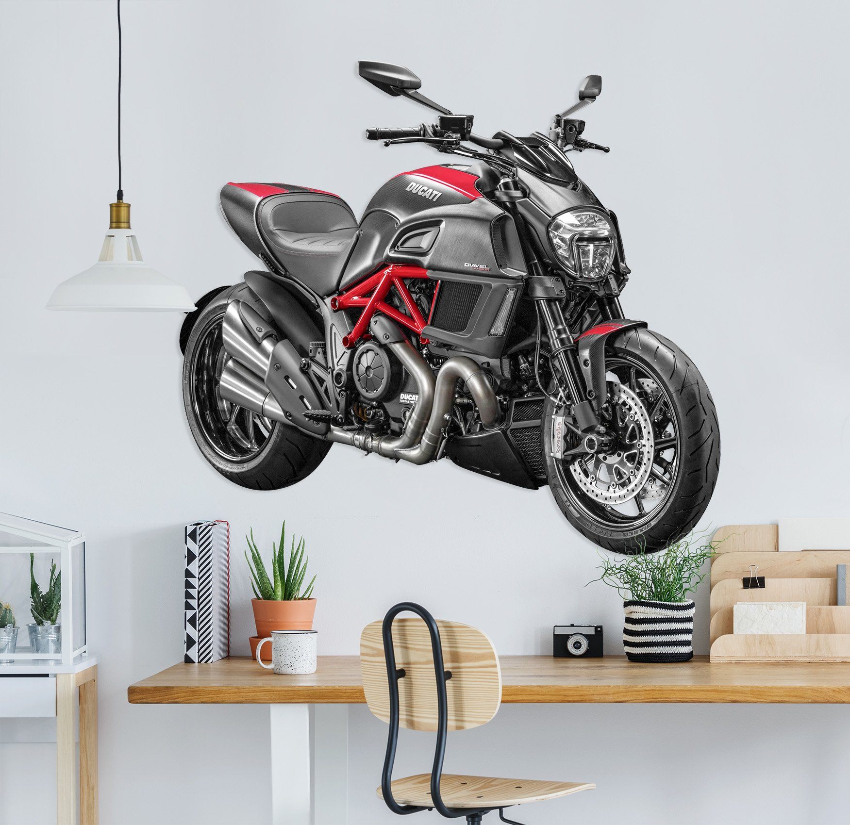 3D Ducati Motorcycle 233 Vehicles Wallpaper AJ Wallpaper 