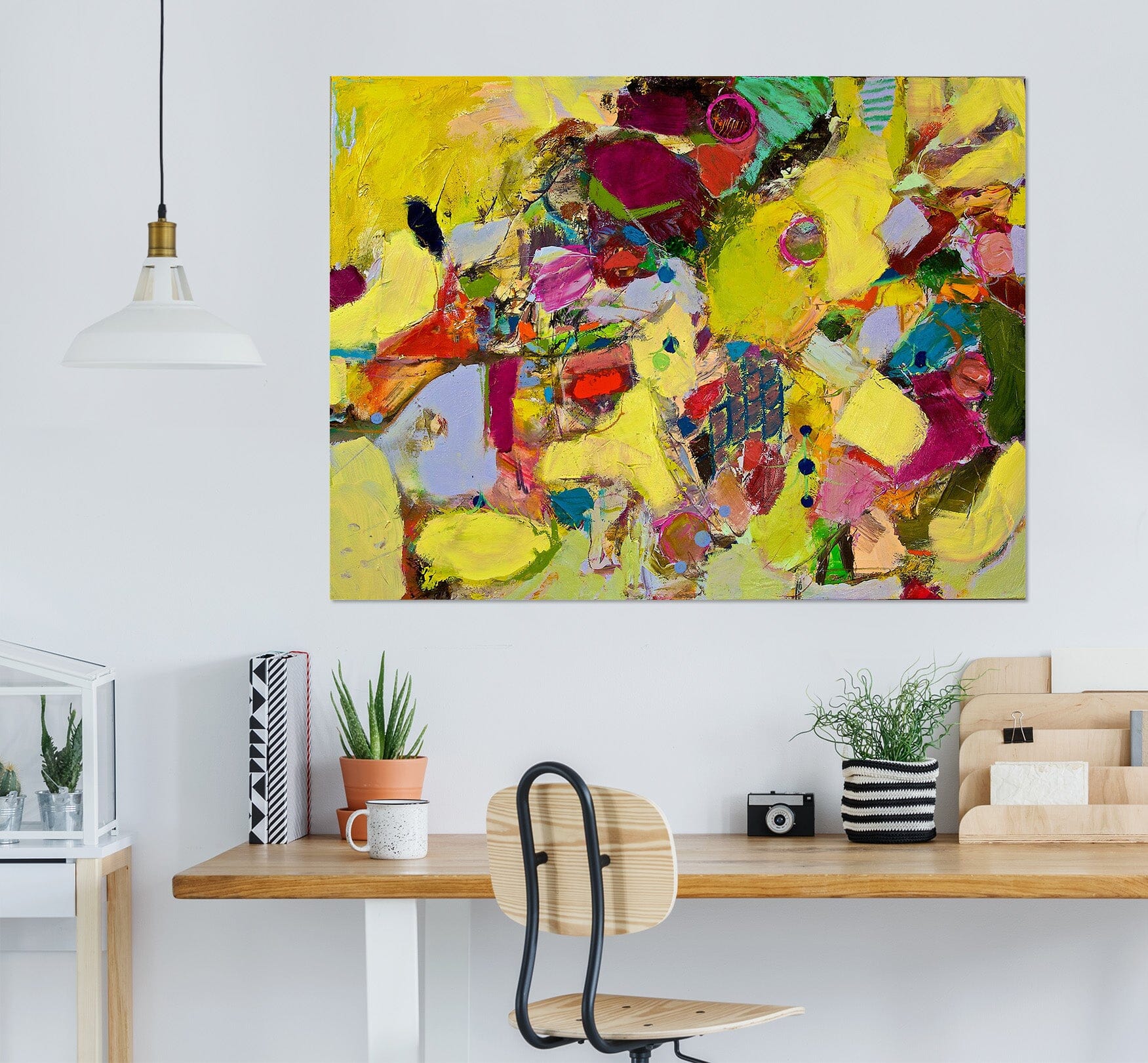 3D Yellow Graffiti 203 Allan P. Friedlander Wall Sticker Wallpaper AJ Wallpaper 2 