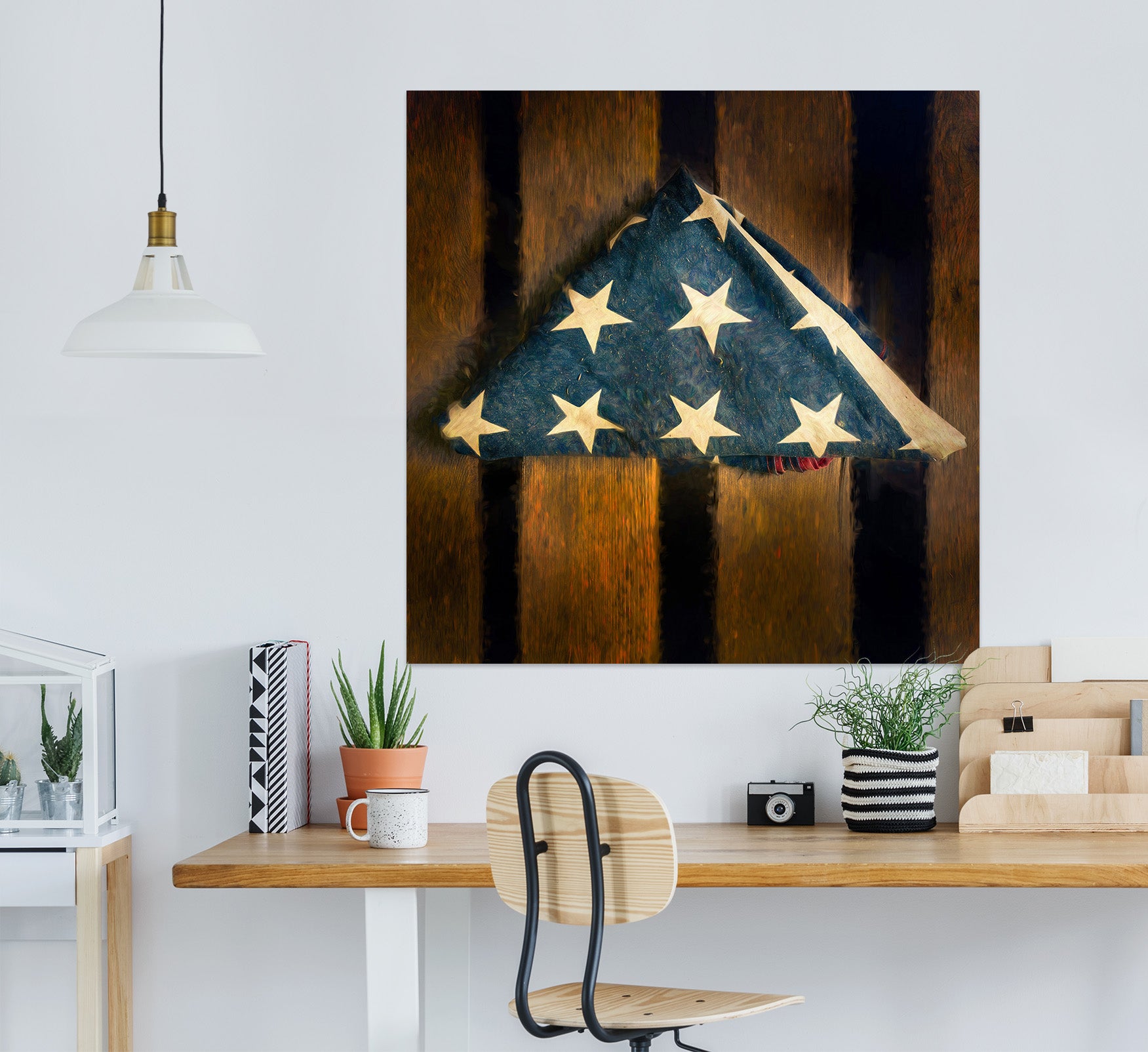 3D Star Handkerchief 4036 Beth Sheridan Wall Sticker