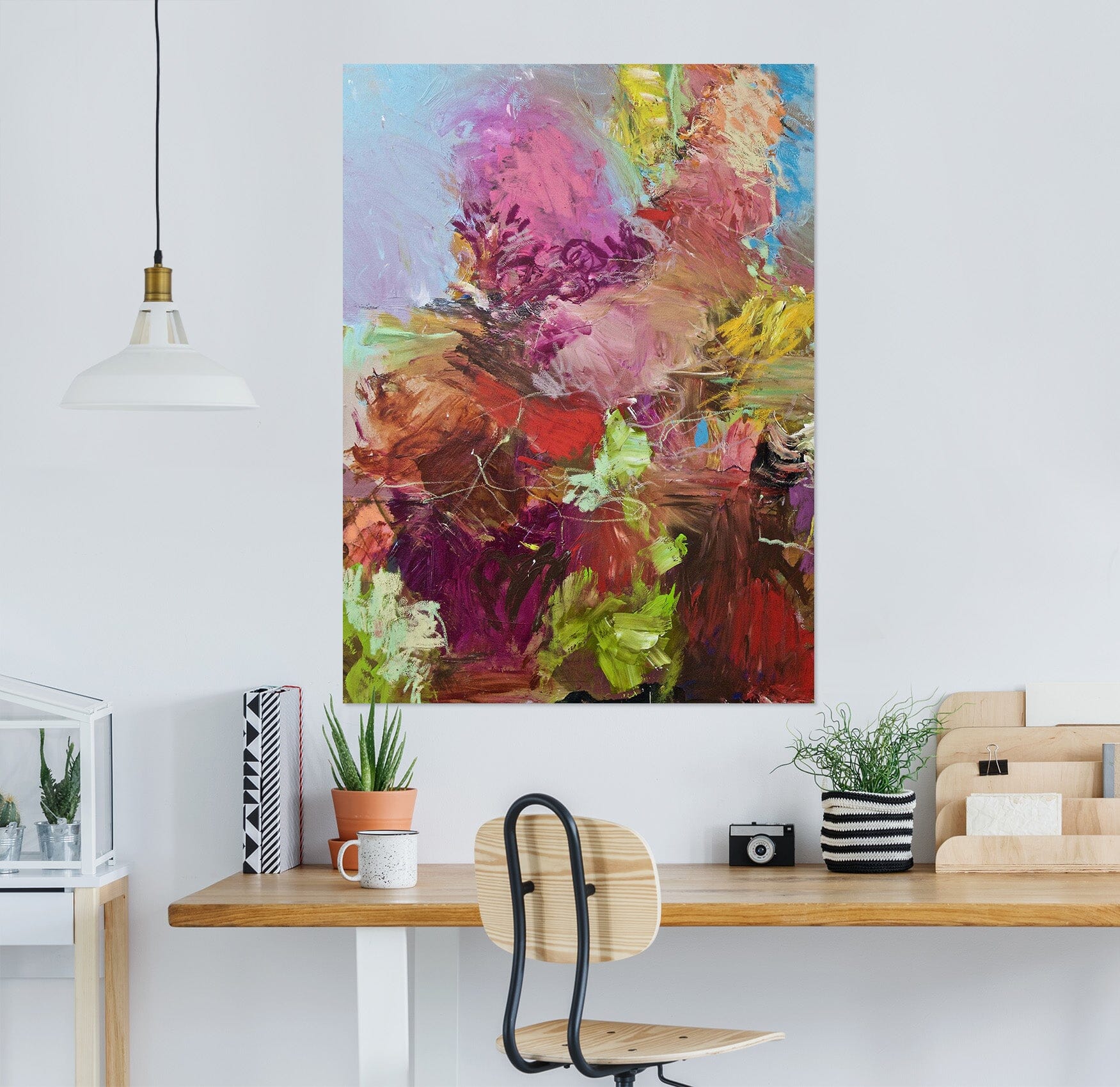 3D Painted Flowers 272 Allan P. Friedlander Wall Sticker Wallpaper AJ Wallpaper 2 