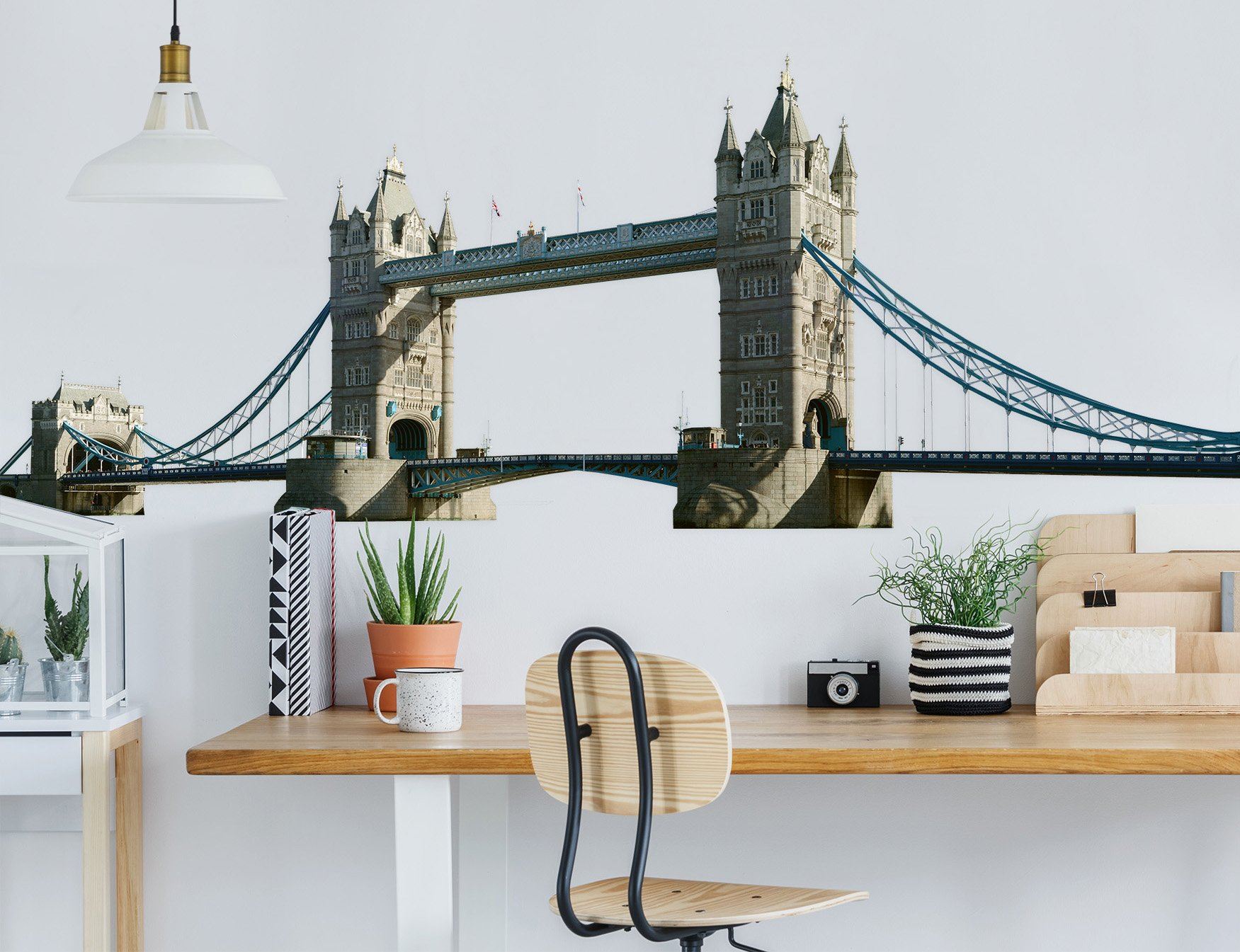 3D Bridge 0237 Wall Stickers Wallpaper AJ Wallpaper 