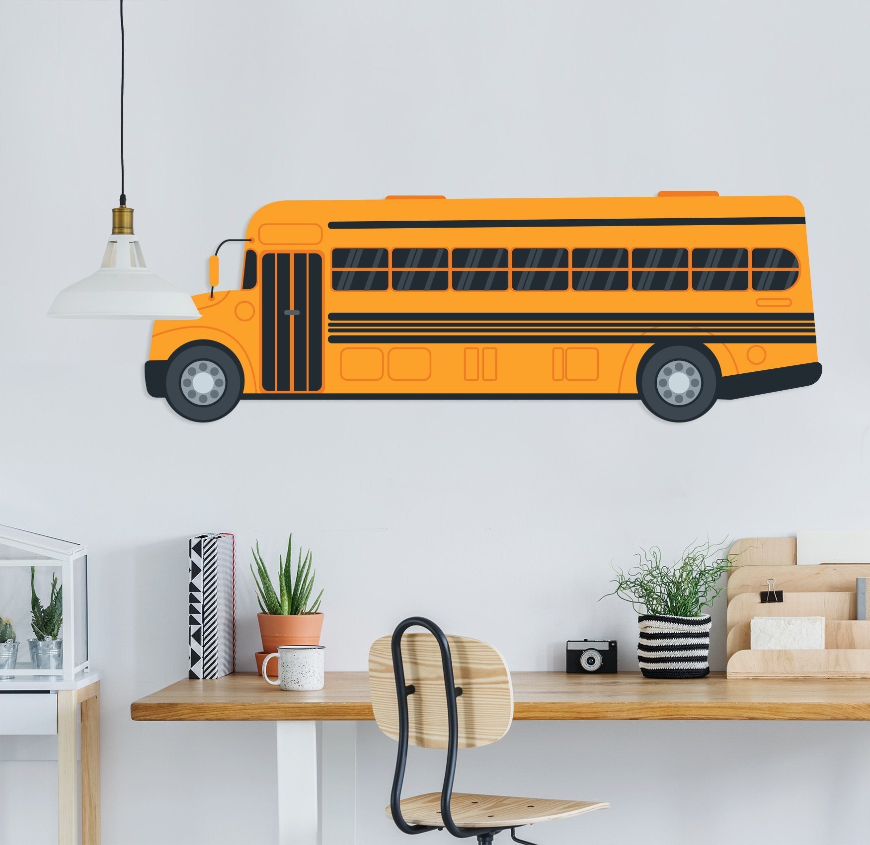 3D Yellow Bus 250 Vehicles Wallpaper AJ Wallpaper 