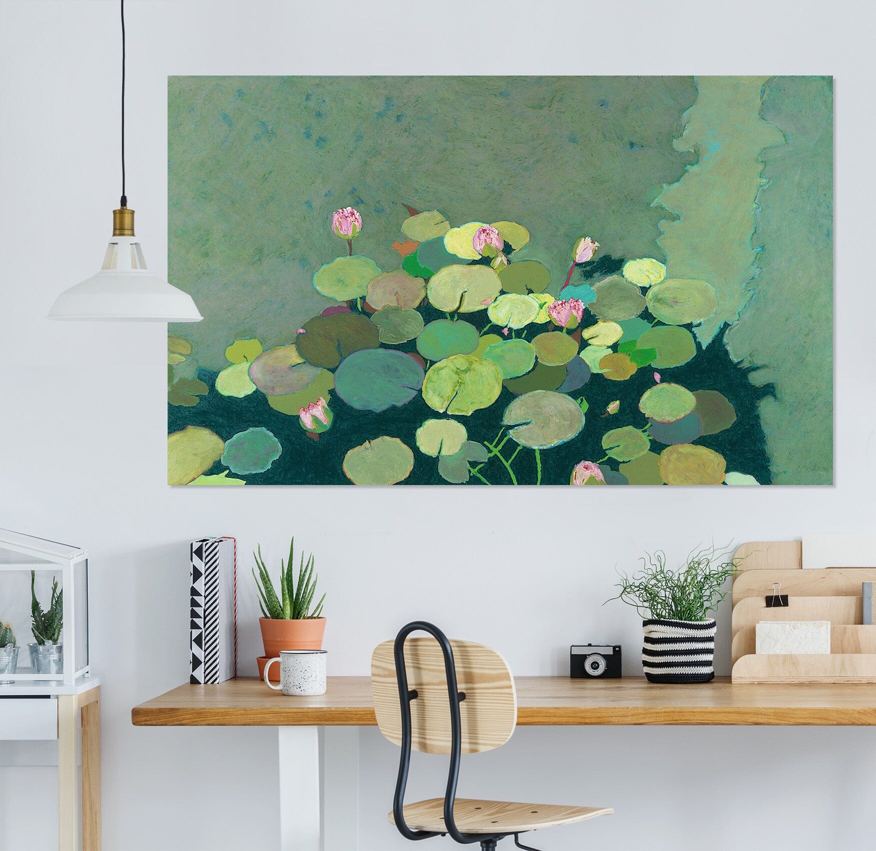 3D Bettys Serenity Pond 260 Allan P. Friedlander Wall Sticker Wallpaper AJ Wallpaper 2 