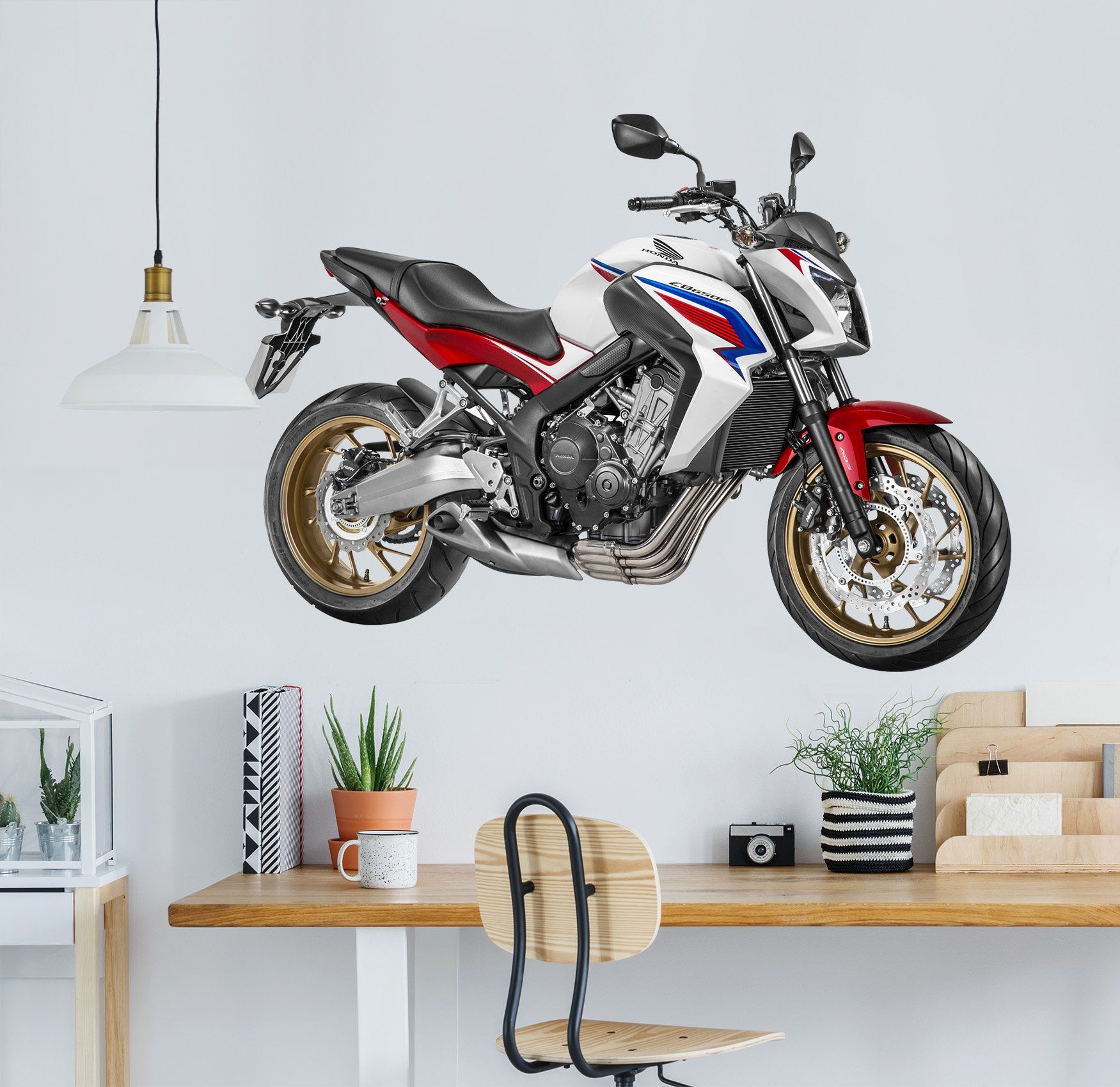 3D Honda Motorcycle 0044 Vehicles Wallpaper AJ Wallpaper 