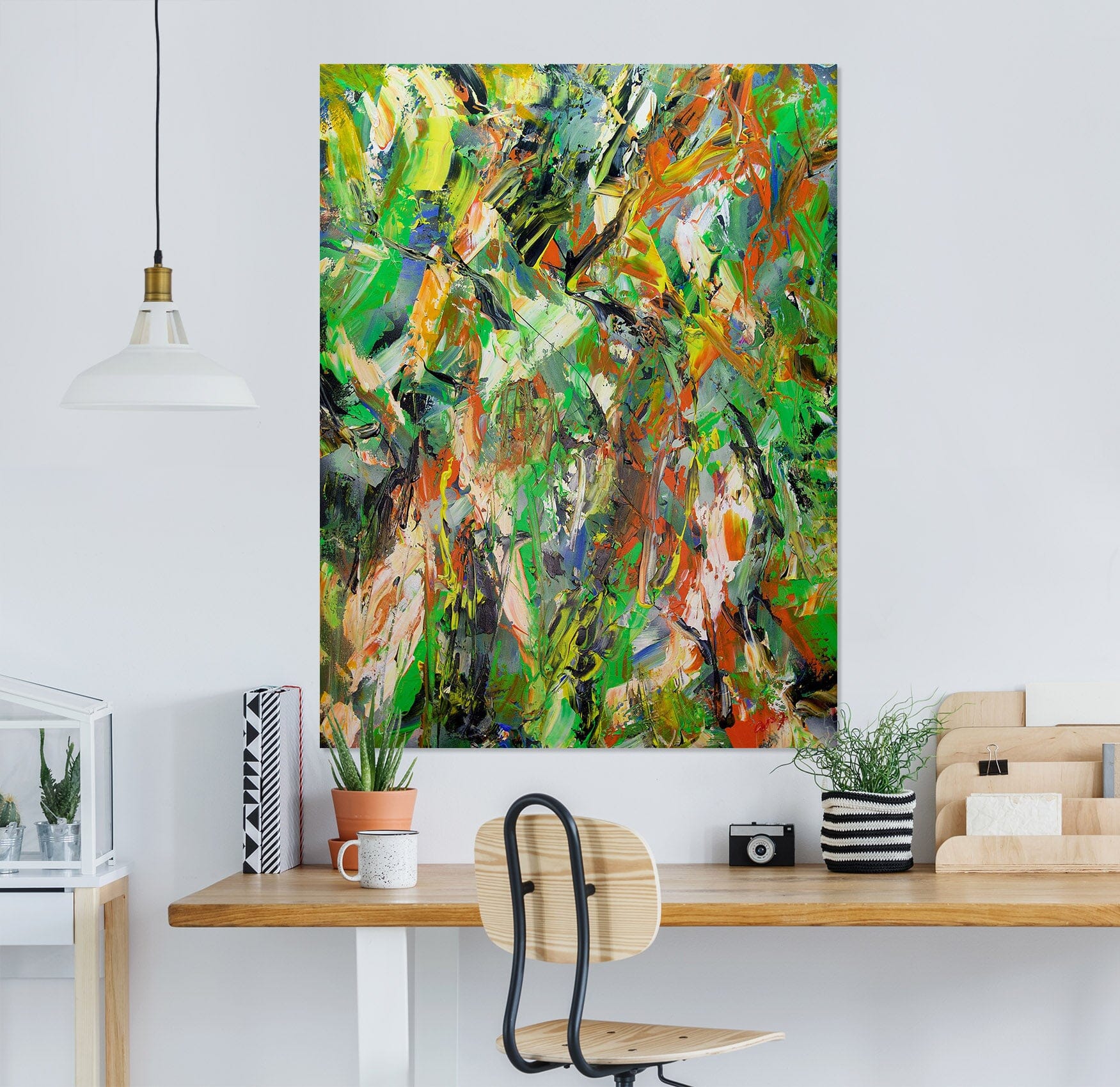 3D Yellow Graffiti 293 Allan P. Friedlander Wall Sticker Wallpaper AJ Wallpaper 2 