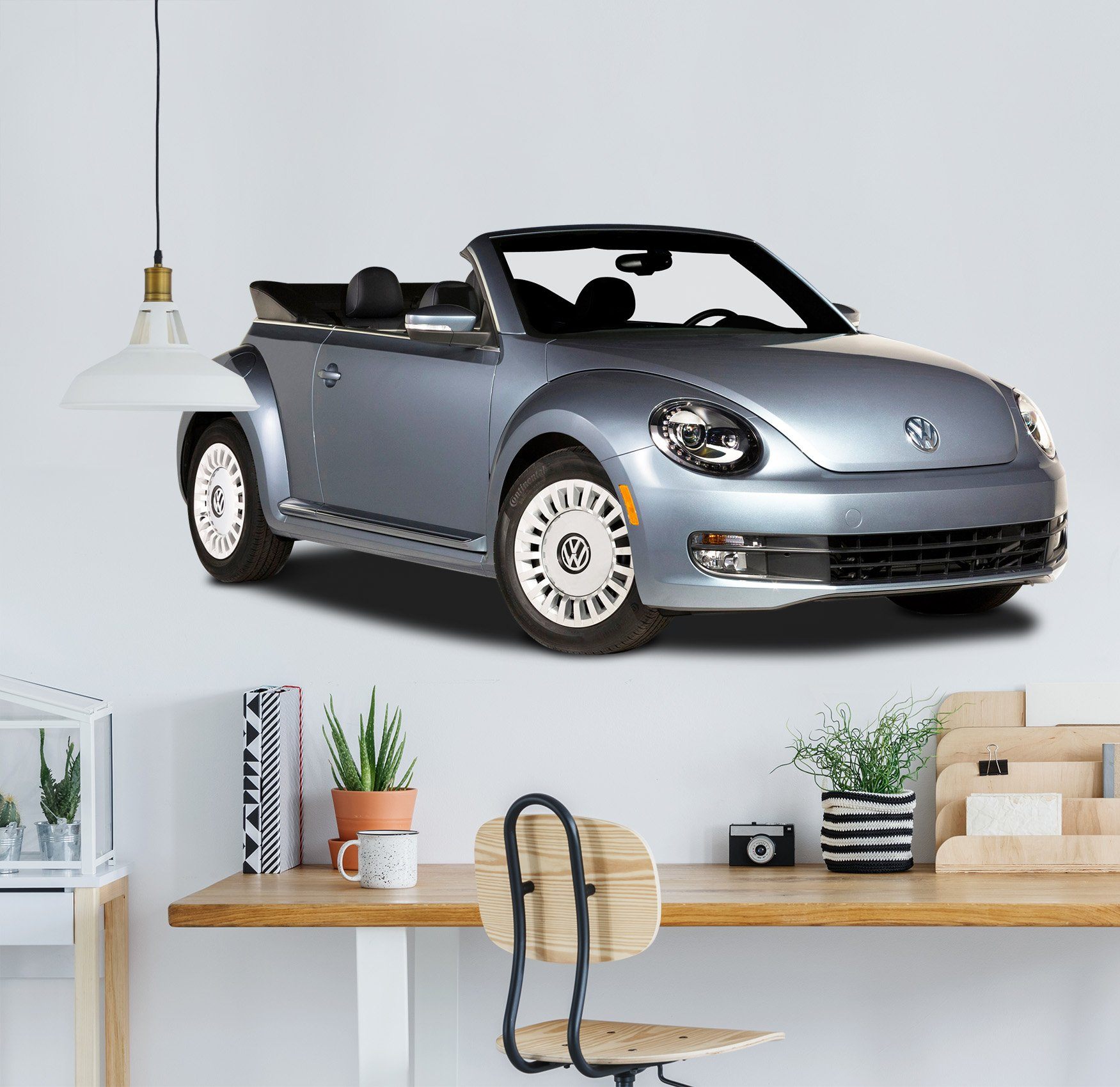 3D Volks Wagon Bettles 0267 Vehicles Wallpaper AJ Wallpaper 
