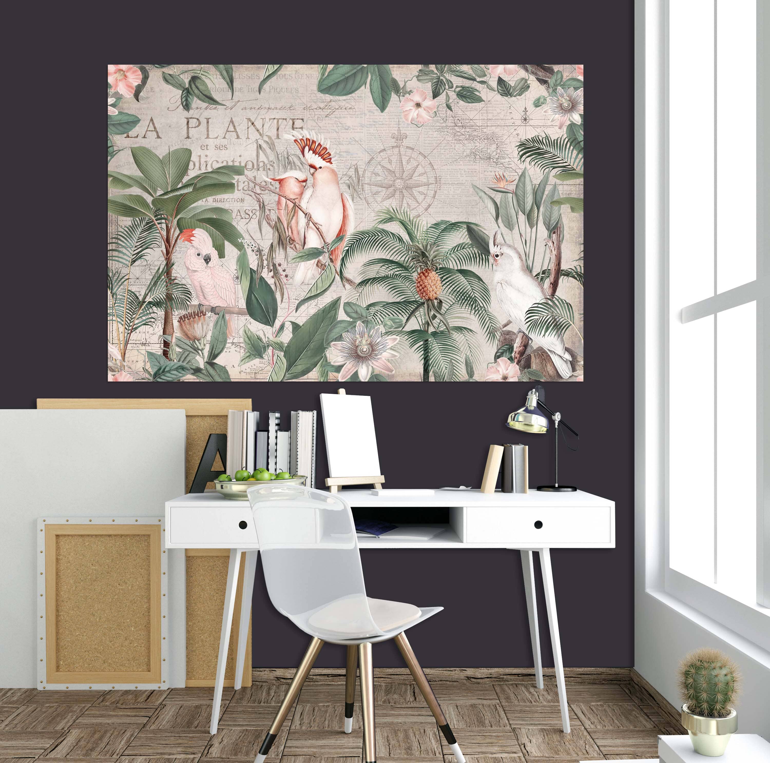 3D Parrot Friend 042 Andrea haase Wall Sticker Wallpaper AJ Wallpaper 2 