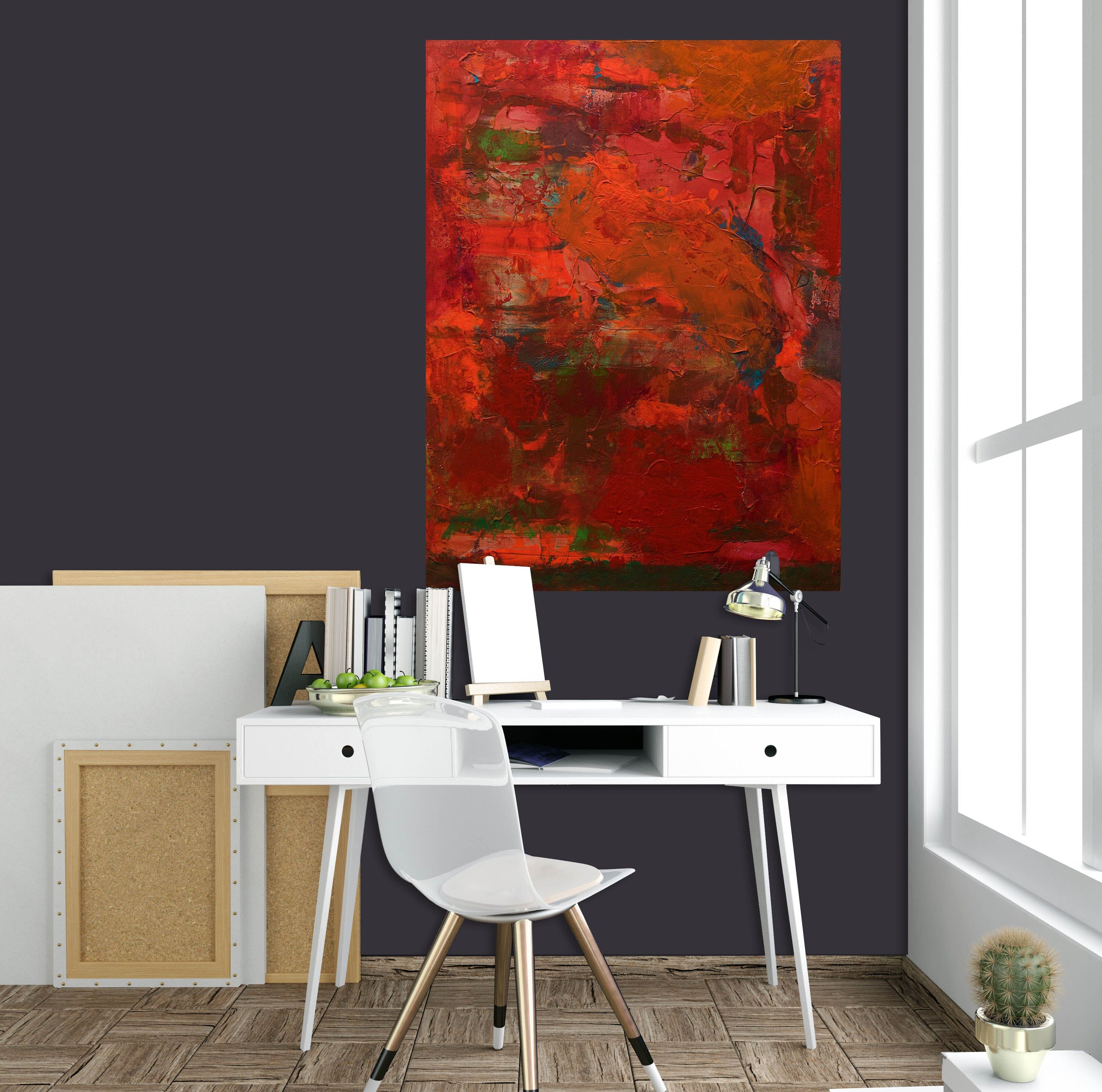 3D Red Storm 025 Allan P. Friedlander Wall Sticker Wallpaper AJ Wallpaper 2 