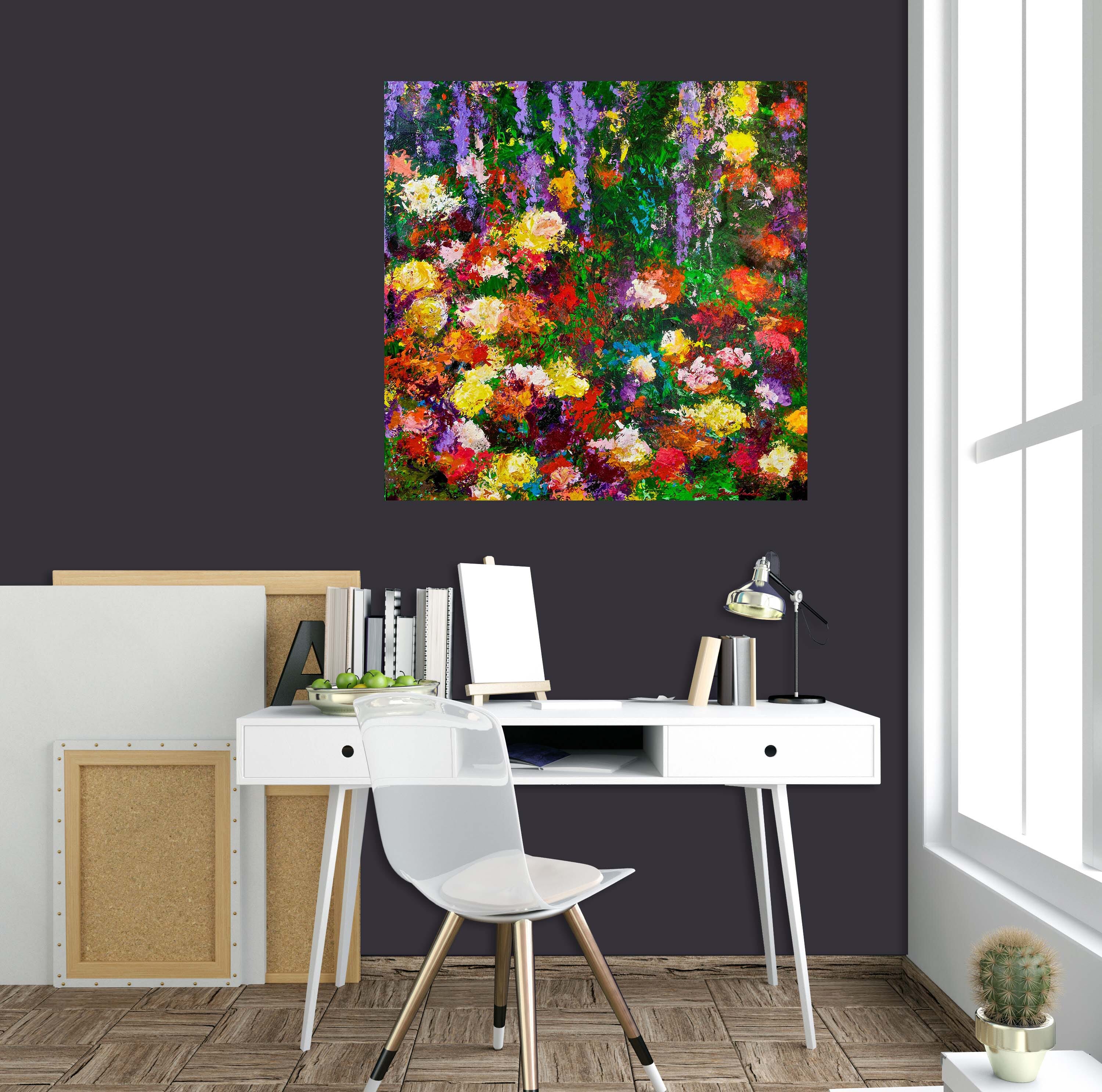 3D Flowers In Bloom 205 Allan P. Friedlander Wall Sticker Wallpaper AJ Wallpaper 2 