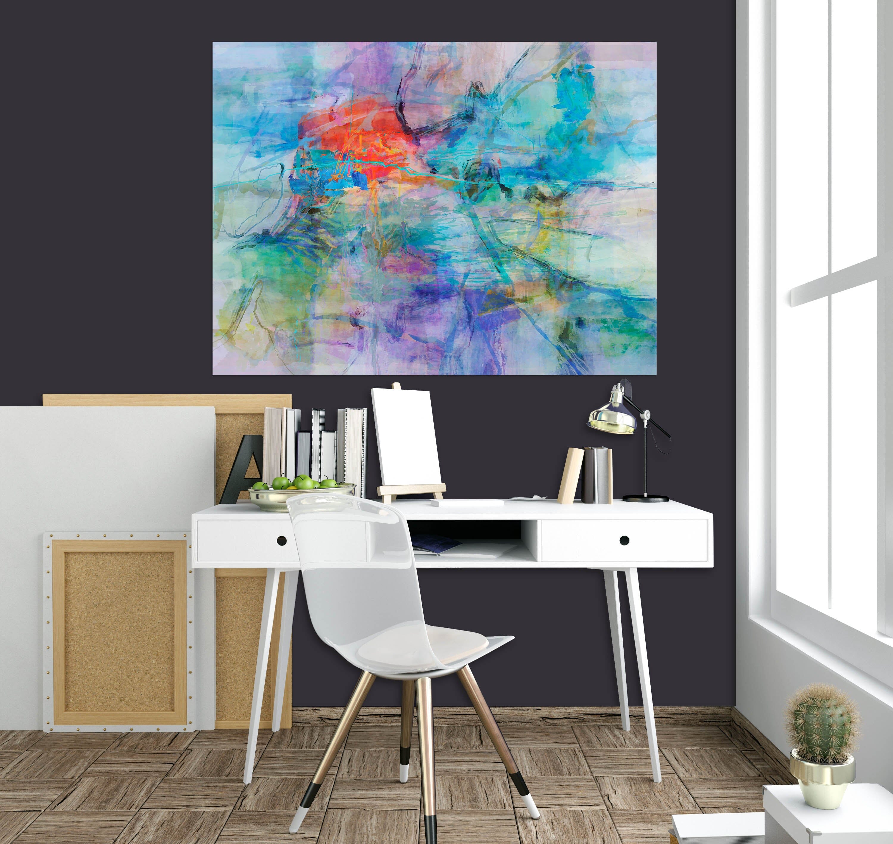 3D Color Graffiti 008 Michael Tienhaara Wall Sticker Wallpaper AJ Wallpaper 2 