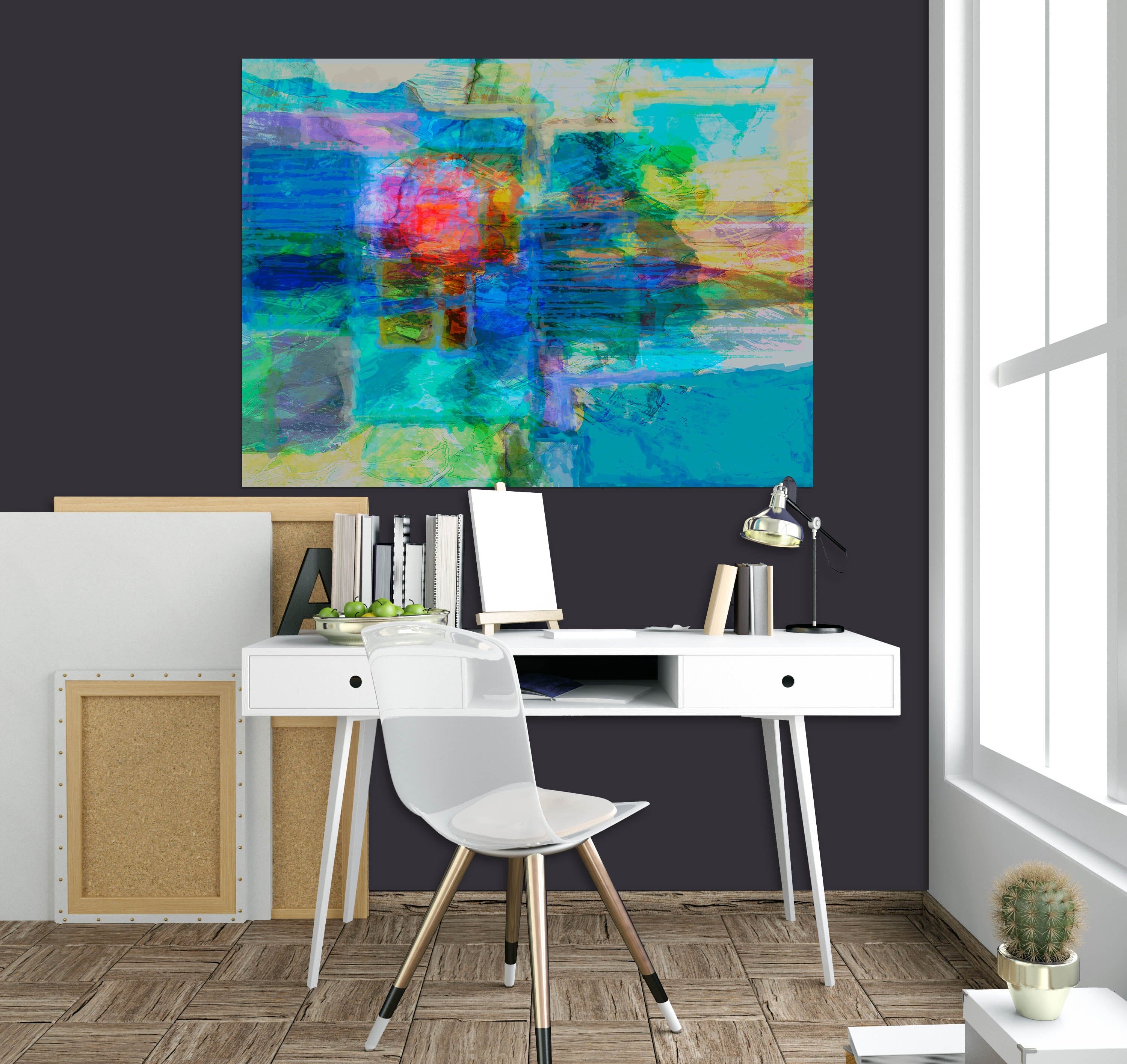 3D Sunset Sea 010 Michael Tienhaara Wall Sticker Wallpaper AJ Wallpaper 2 
