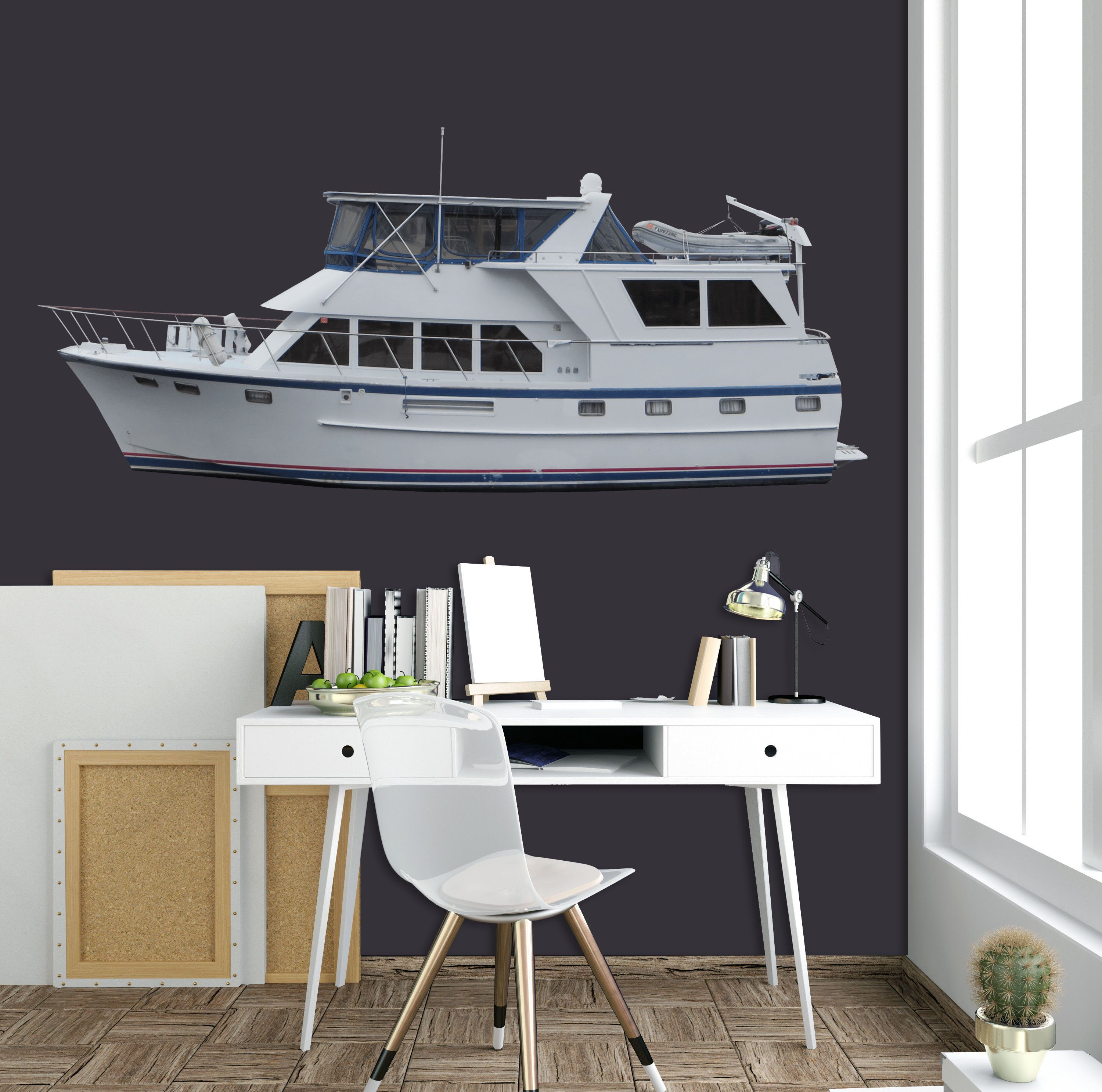 3D Yacht 0035 Vehicles Wallpaper AJ Wallpaper 