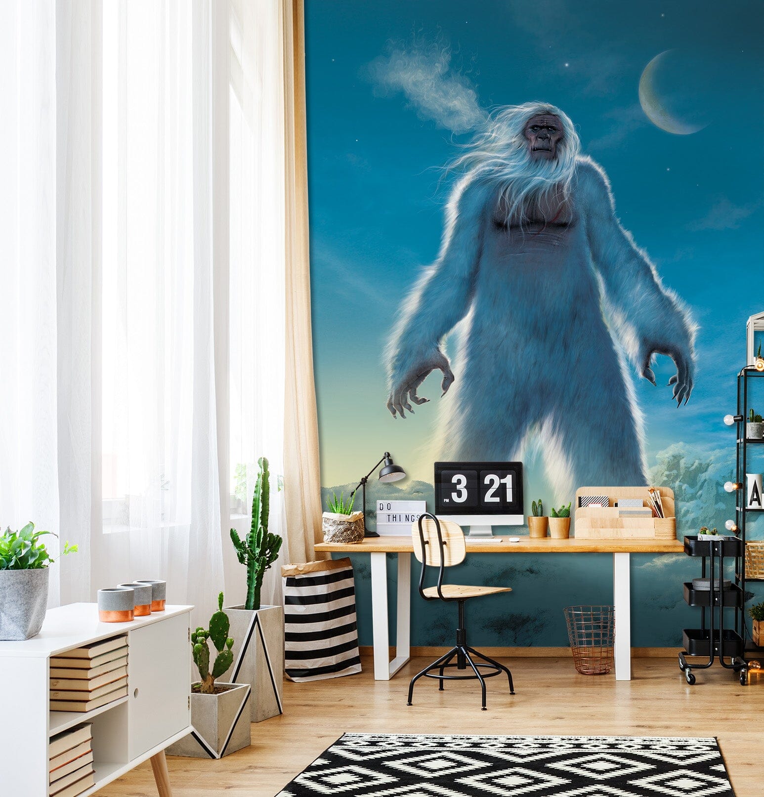 3D Giant Orangutan 1574 Wall Murals Exclusive Designer Vincent Wallpaper AJ Wallpaper 2 