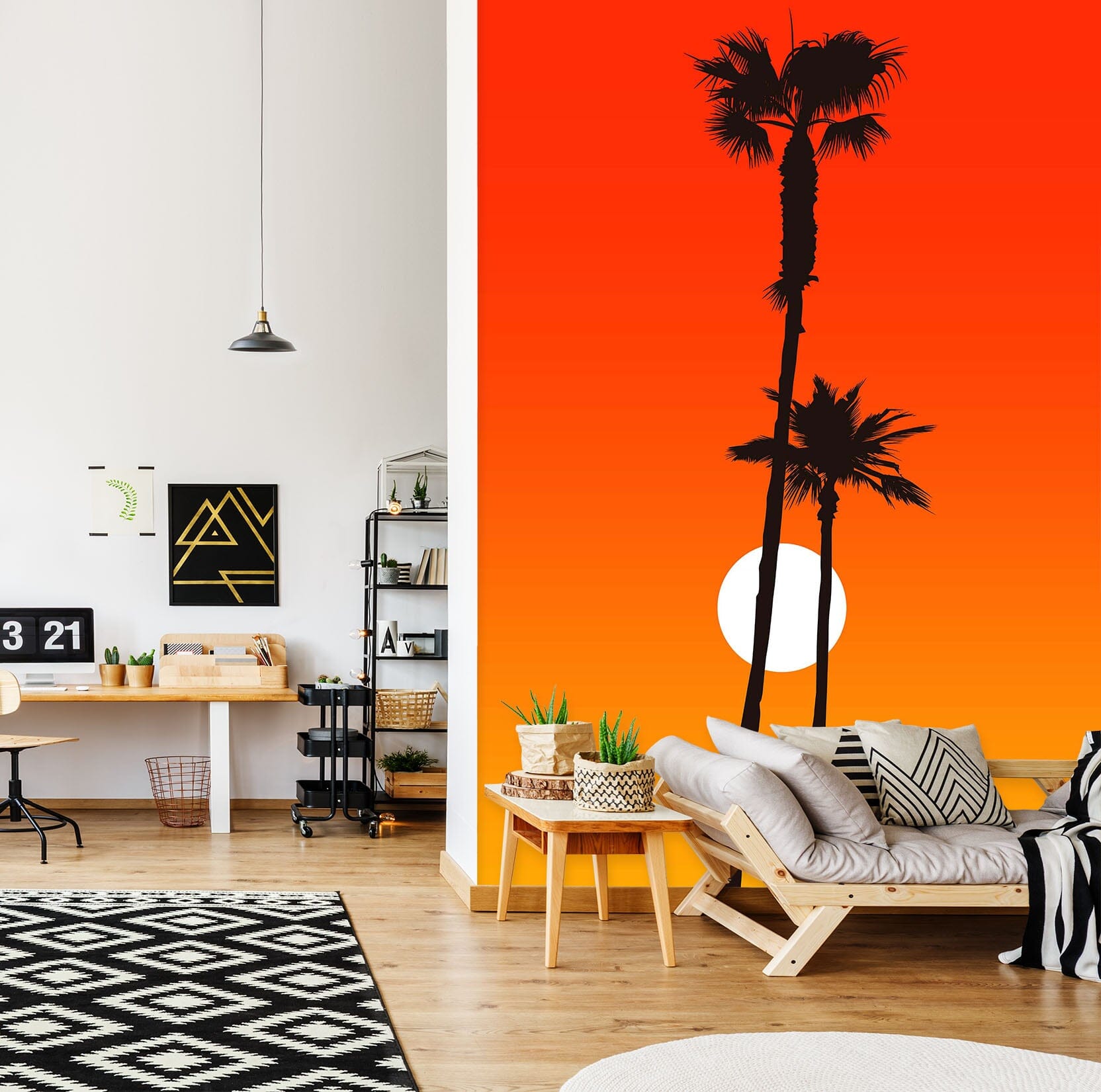 3D Coconut Tree 1495 Boris Draschoff Wall Mural Wall Murals Wallpaper AJ Wallpaper 2 