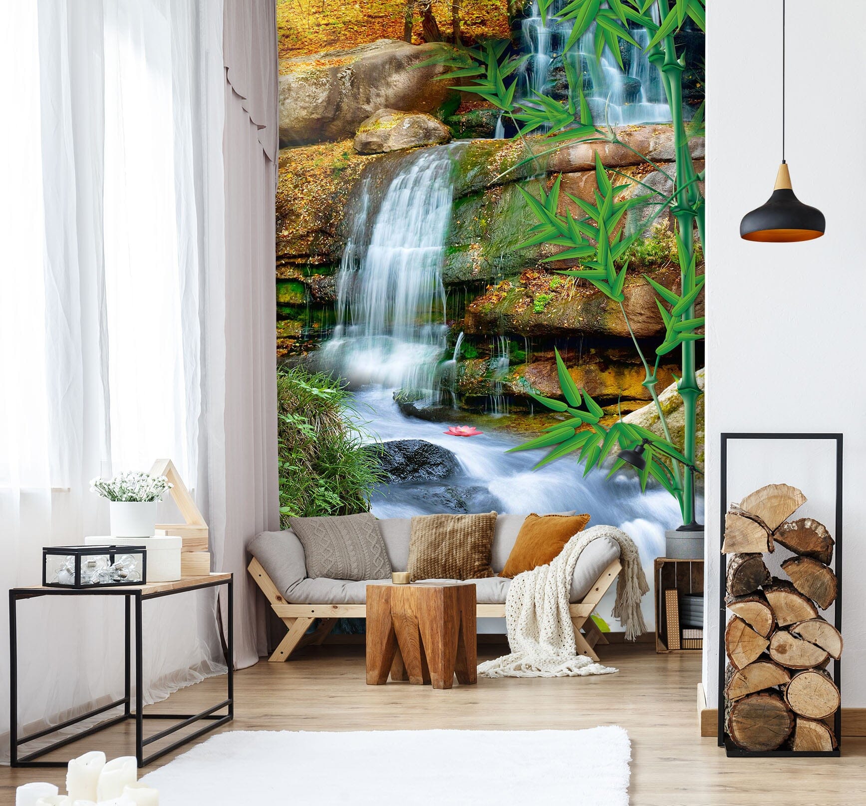 3D Stream Water 1537 Wall Murals Wallpaper AJ Wallpaper 2 
