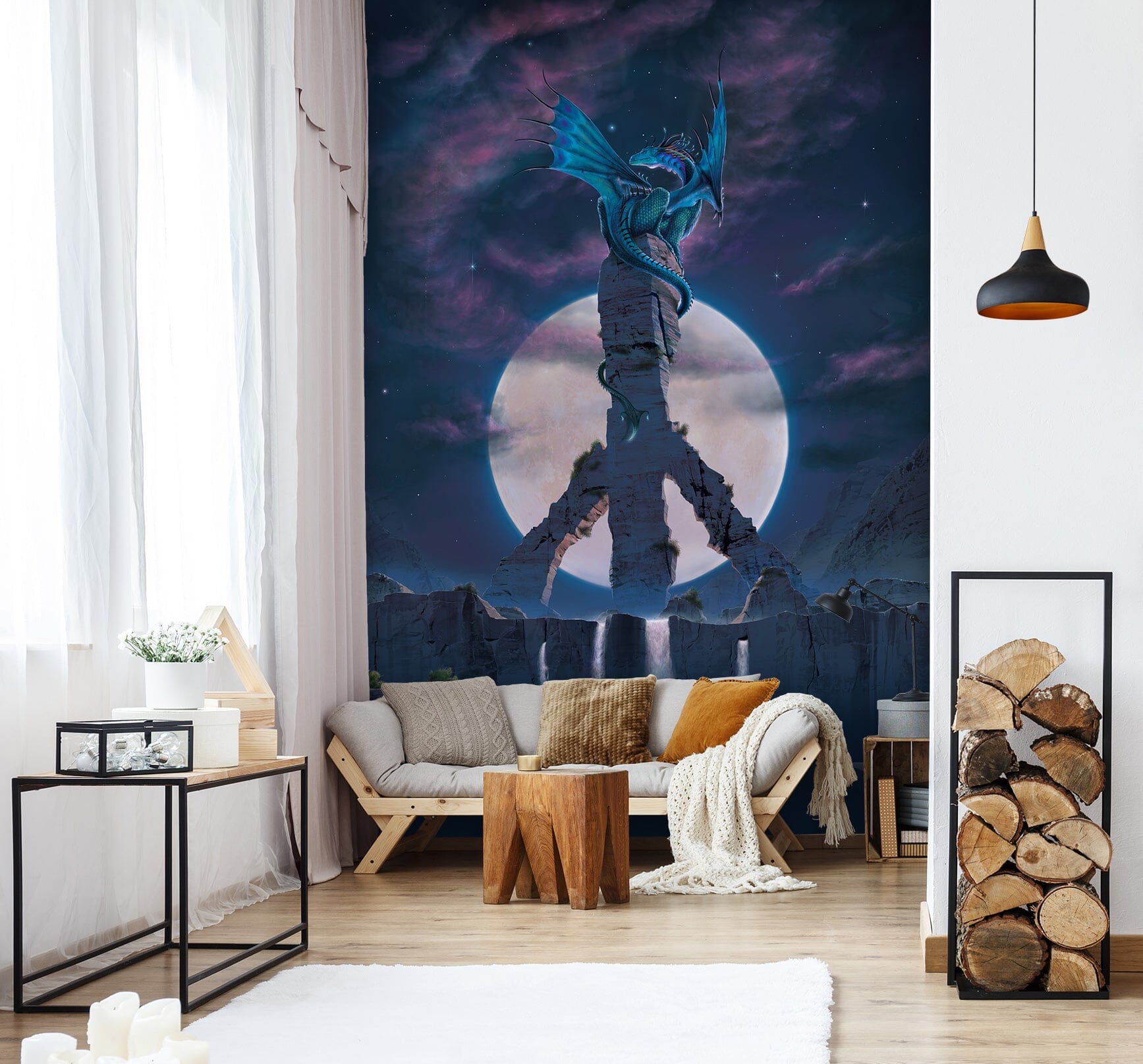 3D Peace Dragon Def 1536 Wall Murals Exclusive Designer Vincent Wallpaper AJ Wallpaper 2 