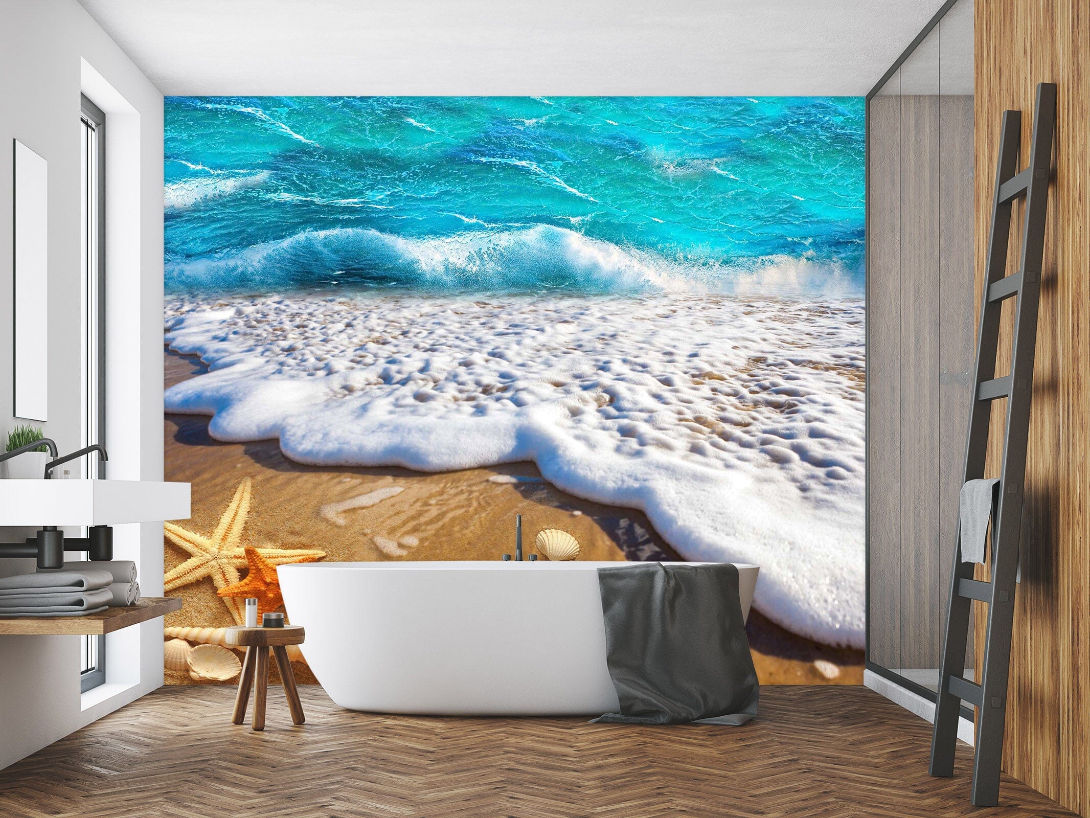 3D Beach Shells 1626 Wall Murals Wallpaper AJ Wallpaper 2 