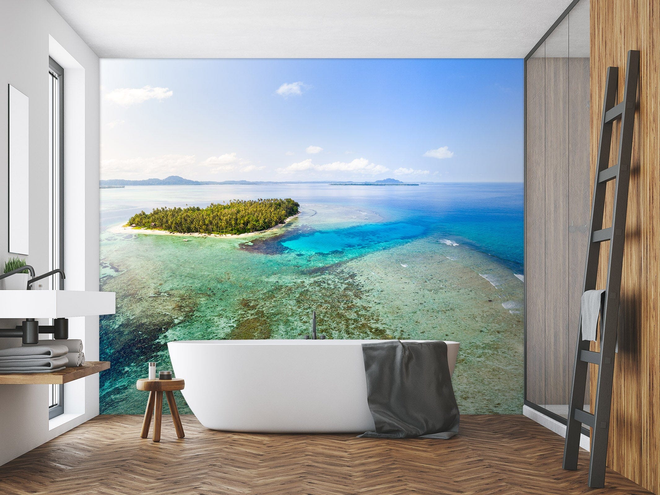 3D Clear Seascape 58 Wall Murals Wallpaper AJ Wallpaper 2 