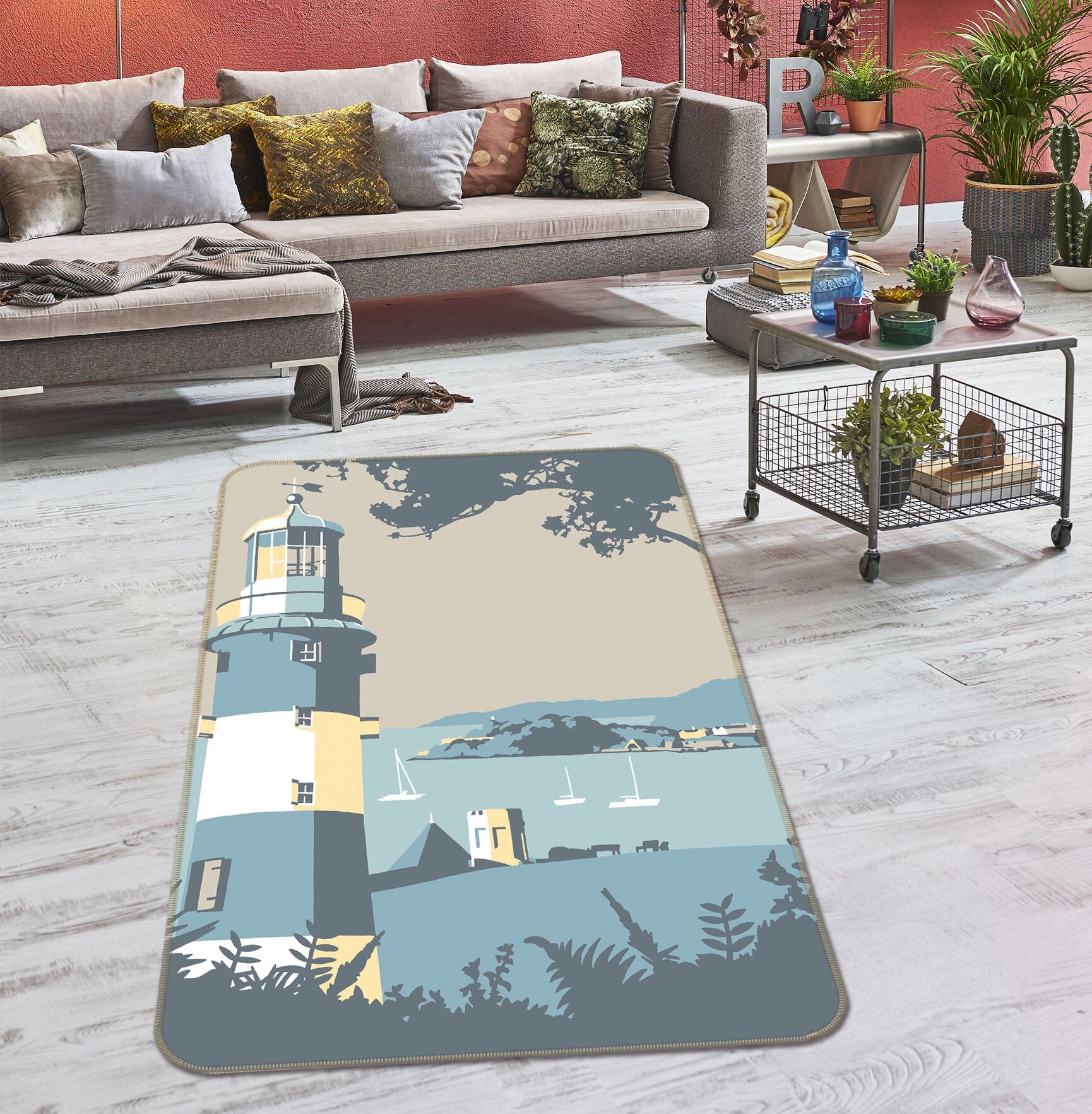 3D Plymouth 1131 Steve Read Rug Non Slip Rug Mat Mat AJ Creativity Home 