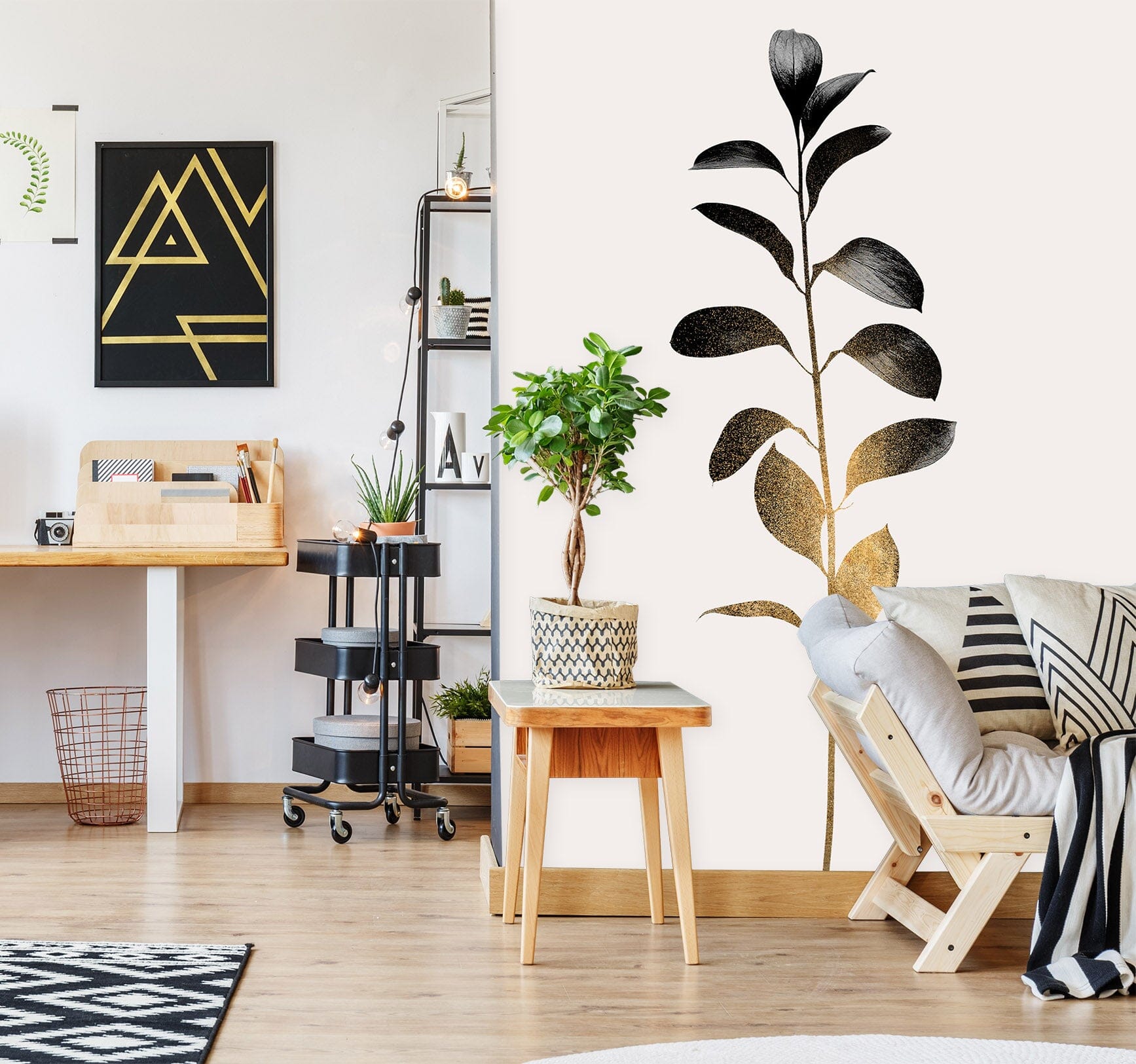 3D Cute Leaves 1484 Boris Draschoff Wall Mural Wall Murals Wallpaper AJ Wallpaper 2 