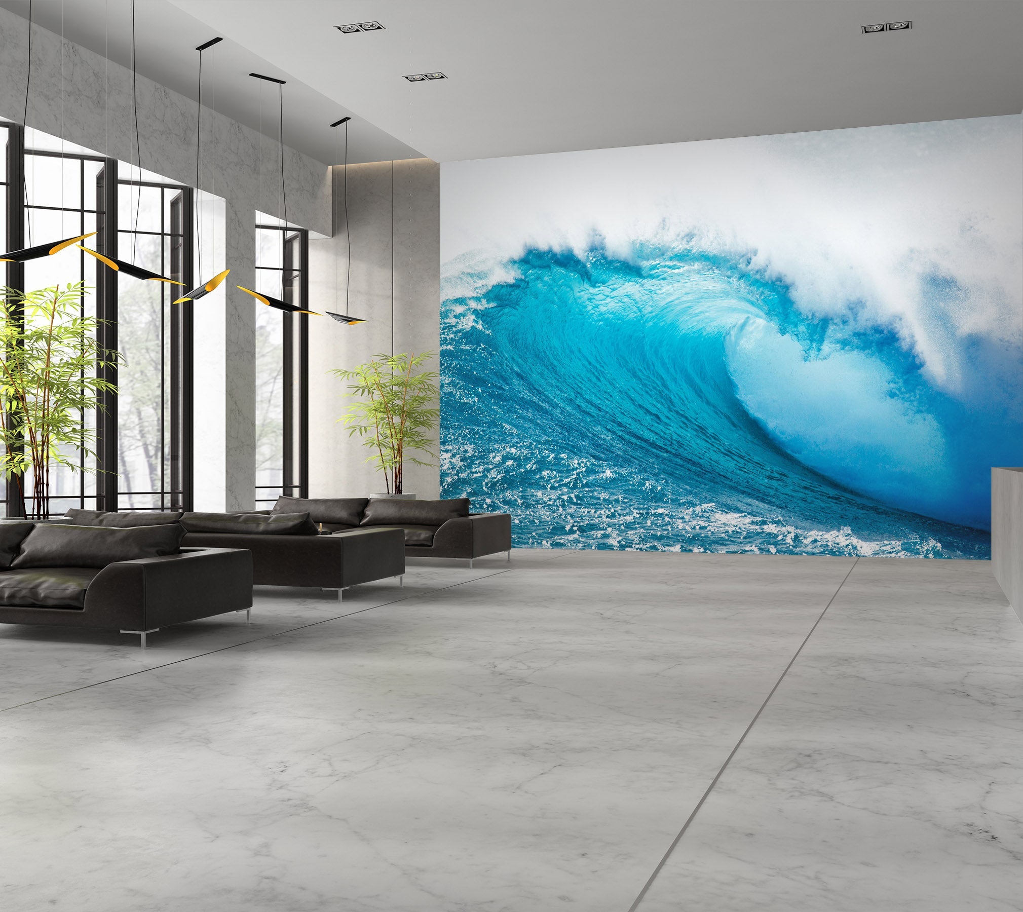 3D Fierce Surf 020 Wall Murals Wallpaper AJ Wallpaper 2 