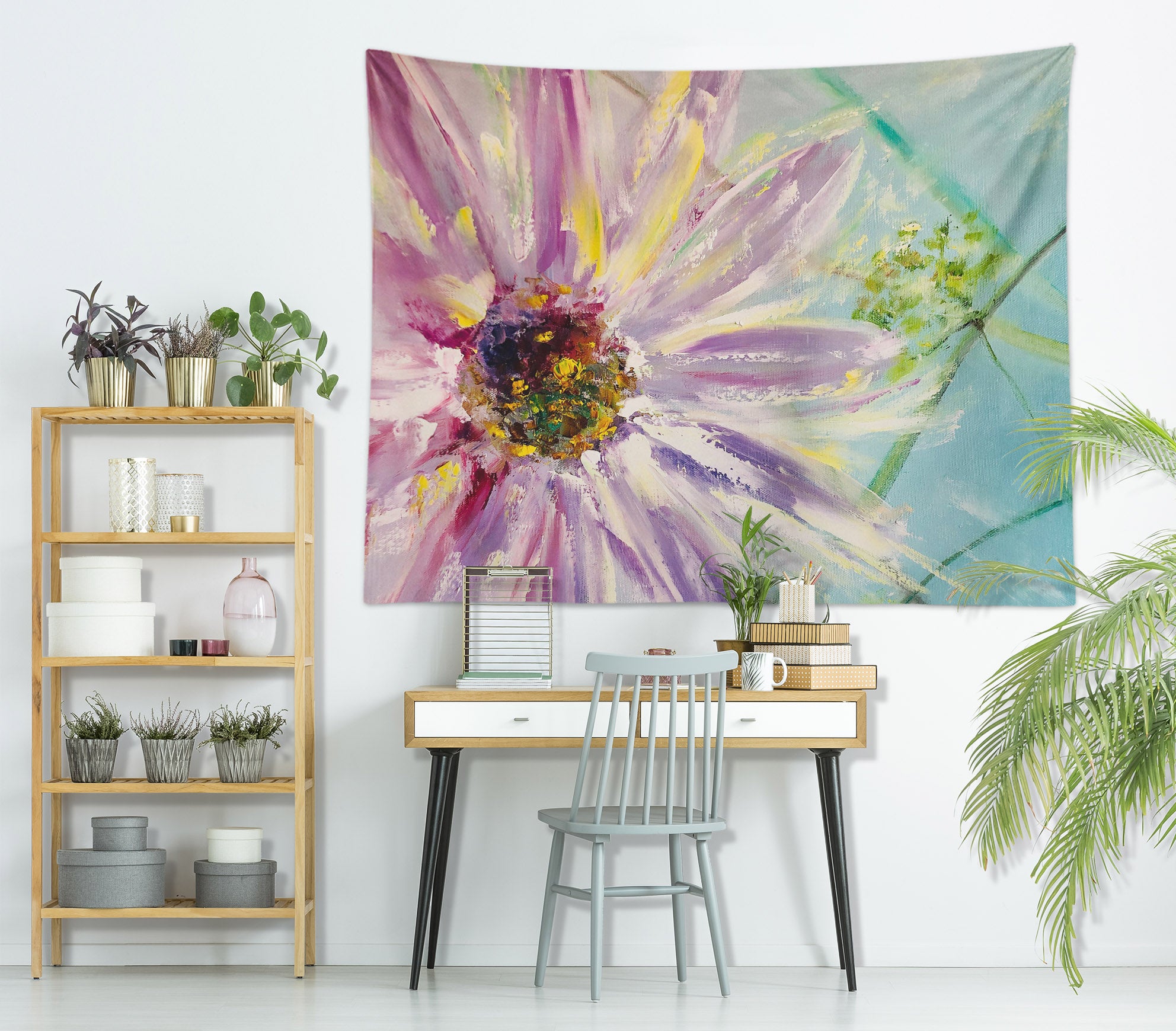 3D Art Flower 3634 Skromova Marina Tapestry Hanging Cloth Hang