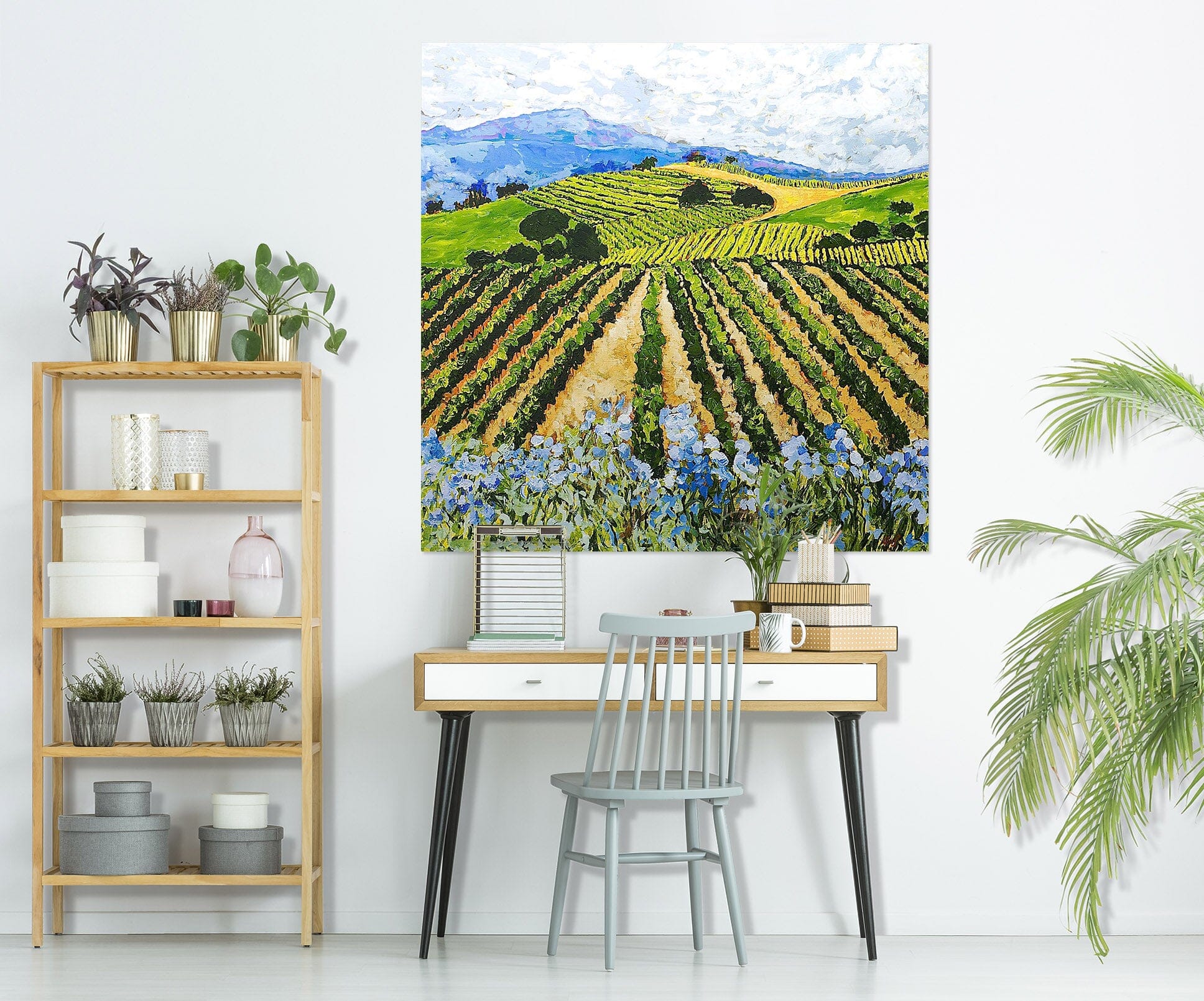 3D Planting Field 116 Allan P. Friedlander Wall Sticker Wallpaper AJ Wallpaper 2 