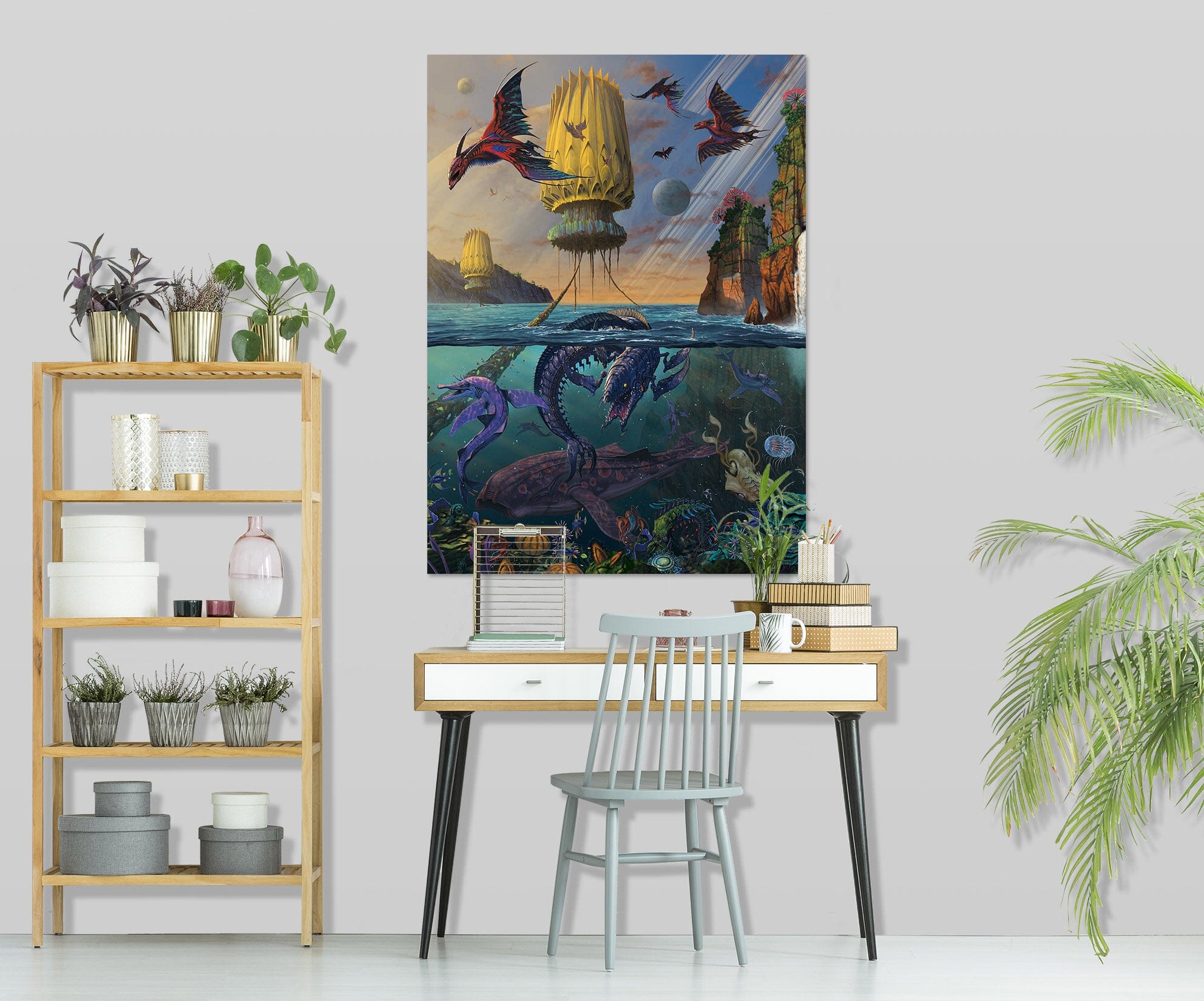 3D Cyris Undiscovered 027 Vincent Hie Wall Sticker Wallpaper AJ Wallpaper 2 