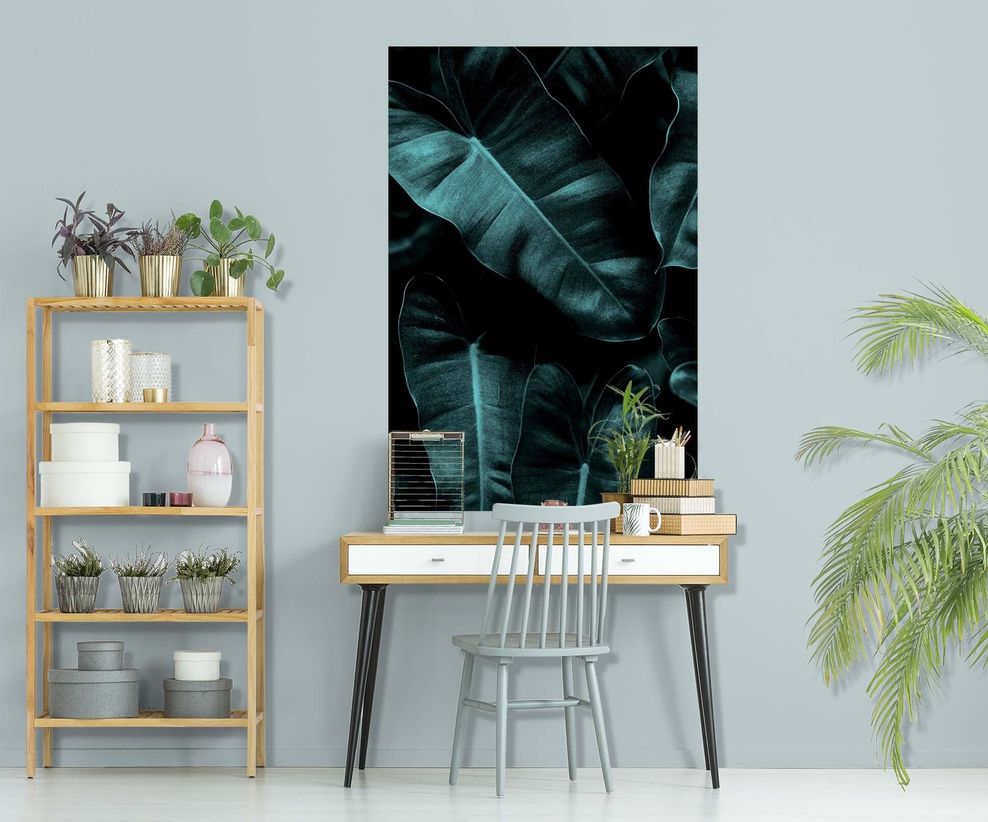 3D Night Leaves 221 Boris Draschoff Wall Sticker Wallpaper AJ Wallpaper 2 