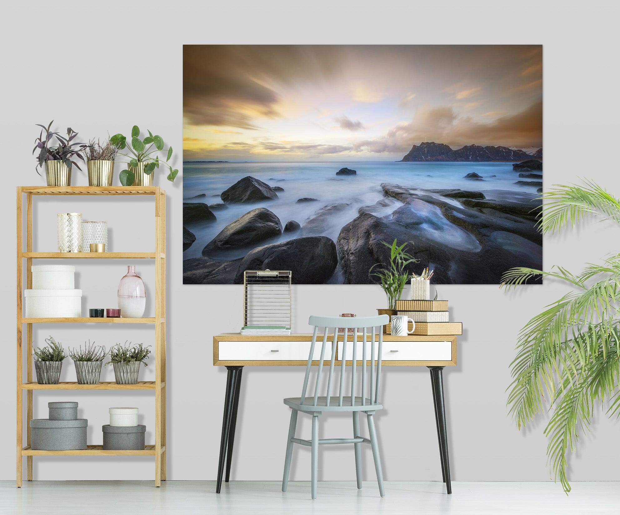 3D Sea Stones 185 Marco Carmassi Wall Sticker Wallpaper AJ Wallpaper 2 