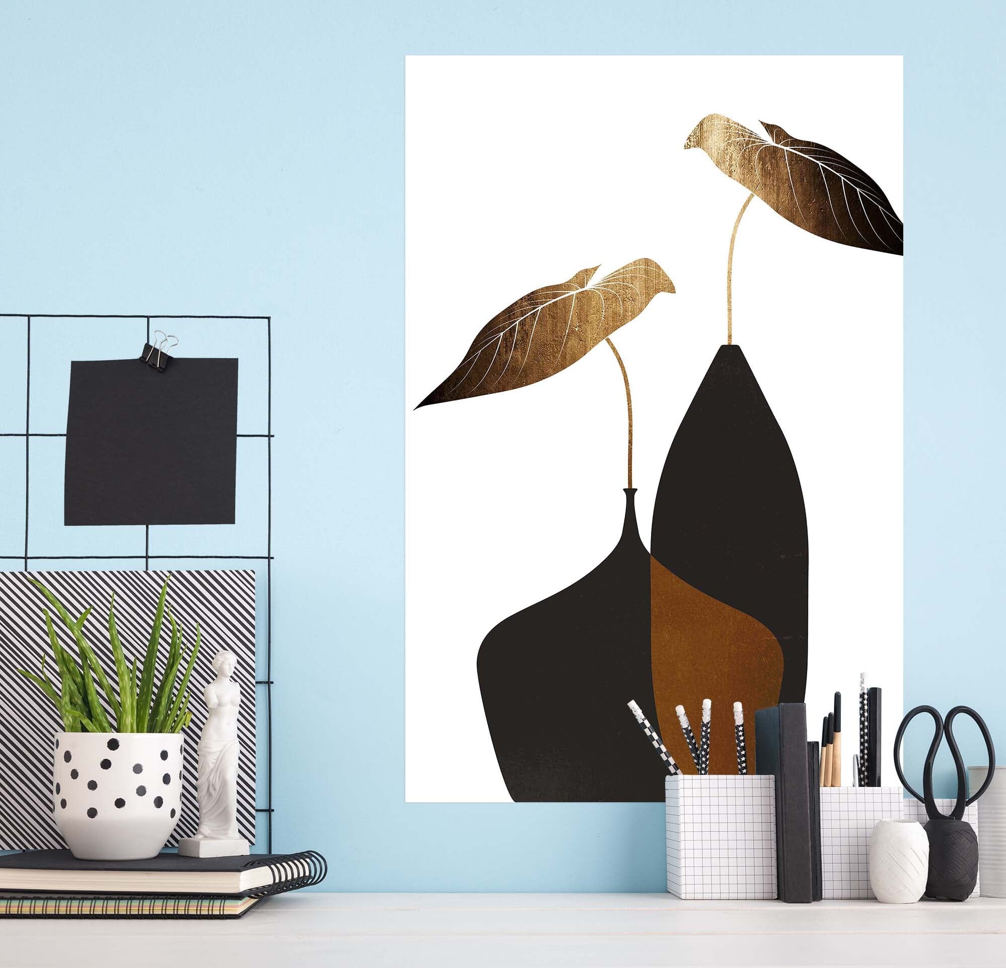 3D Sunny Leaves 210 Boris Draschoff Wall Sticker Wallpaper AJ Wallpaper 2 