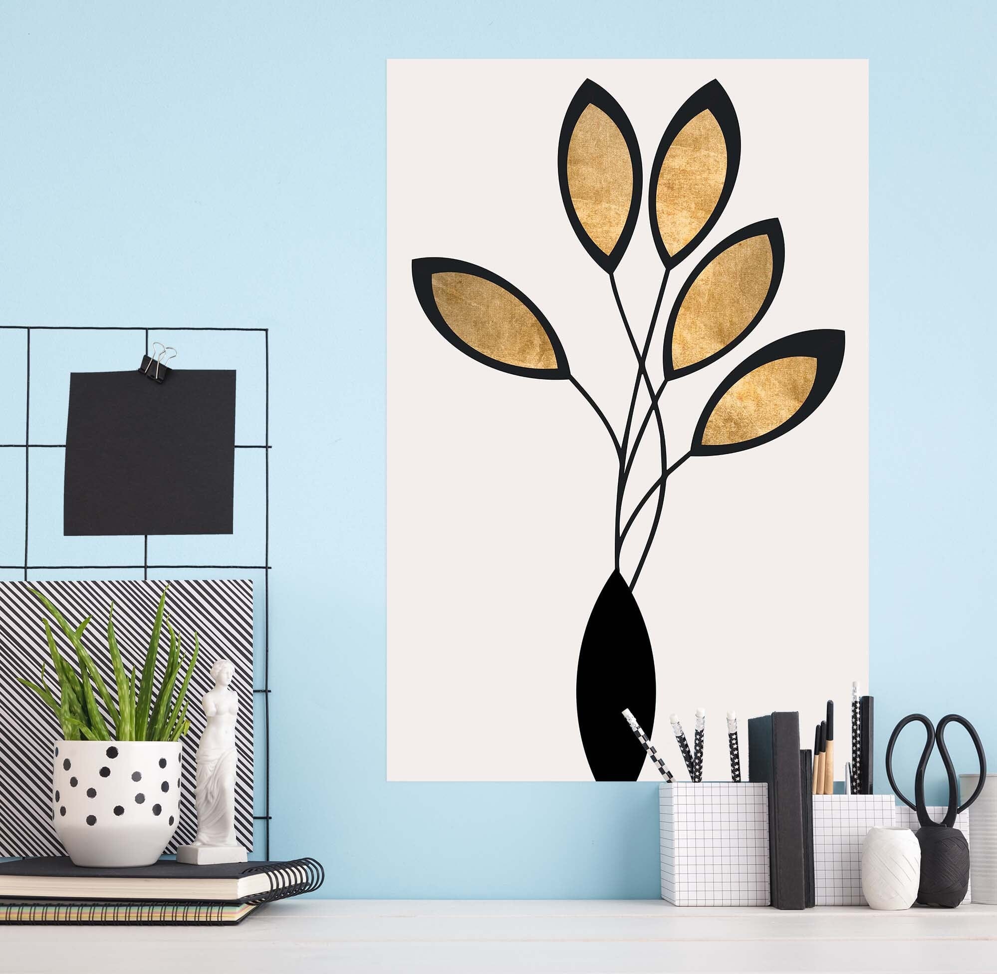 3D Small Leaves 124 Boris Draschoff Wall Sticker Wallpaper AJ Wallpaper 2 