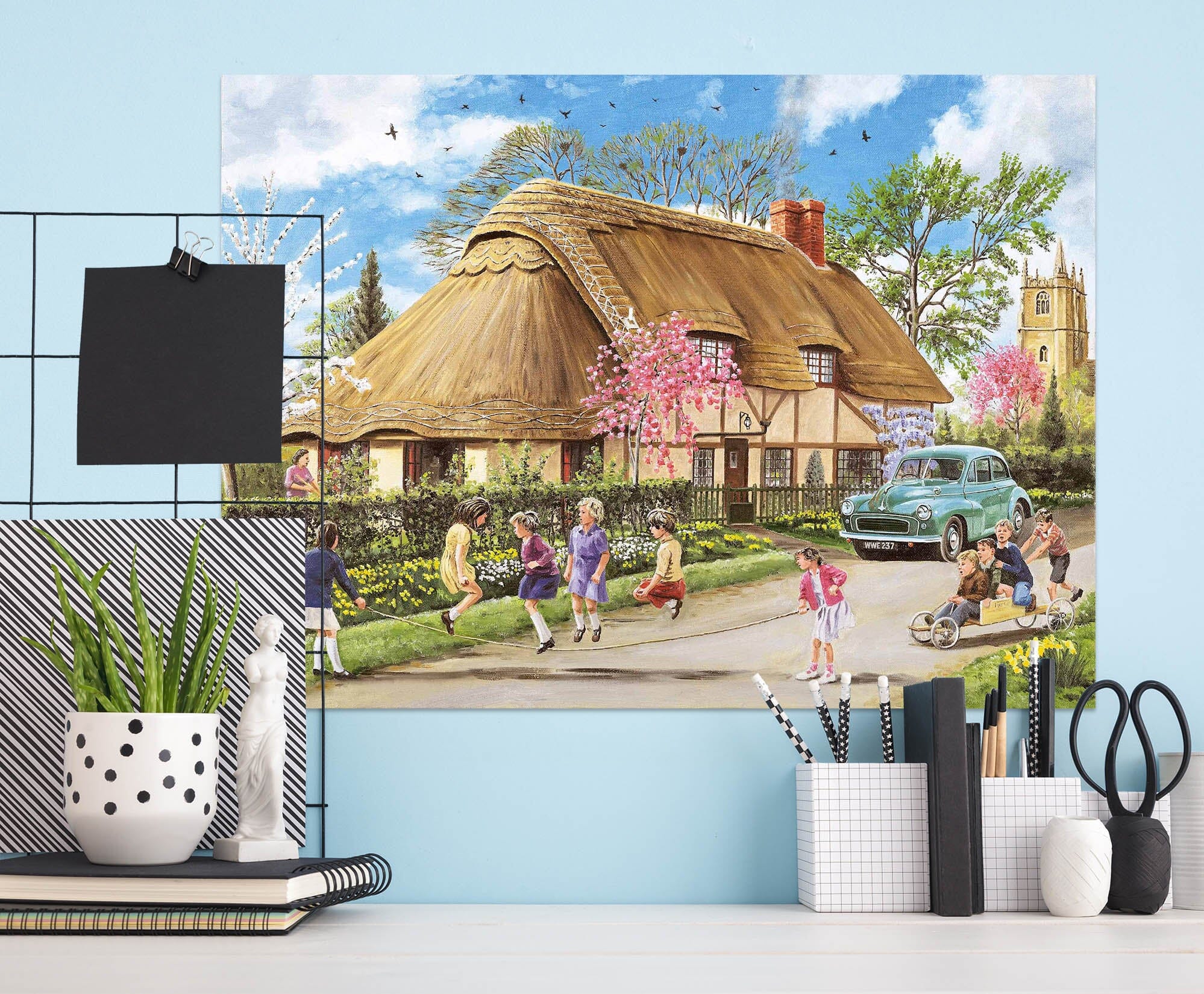 3D Spring In Their Heels 062 Trevor Mitchell Wall Sticke Wallpaper AJ Wallpaper 2 