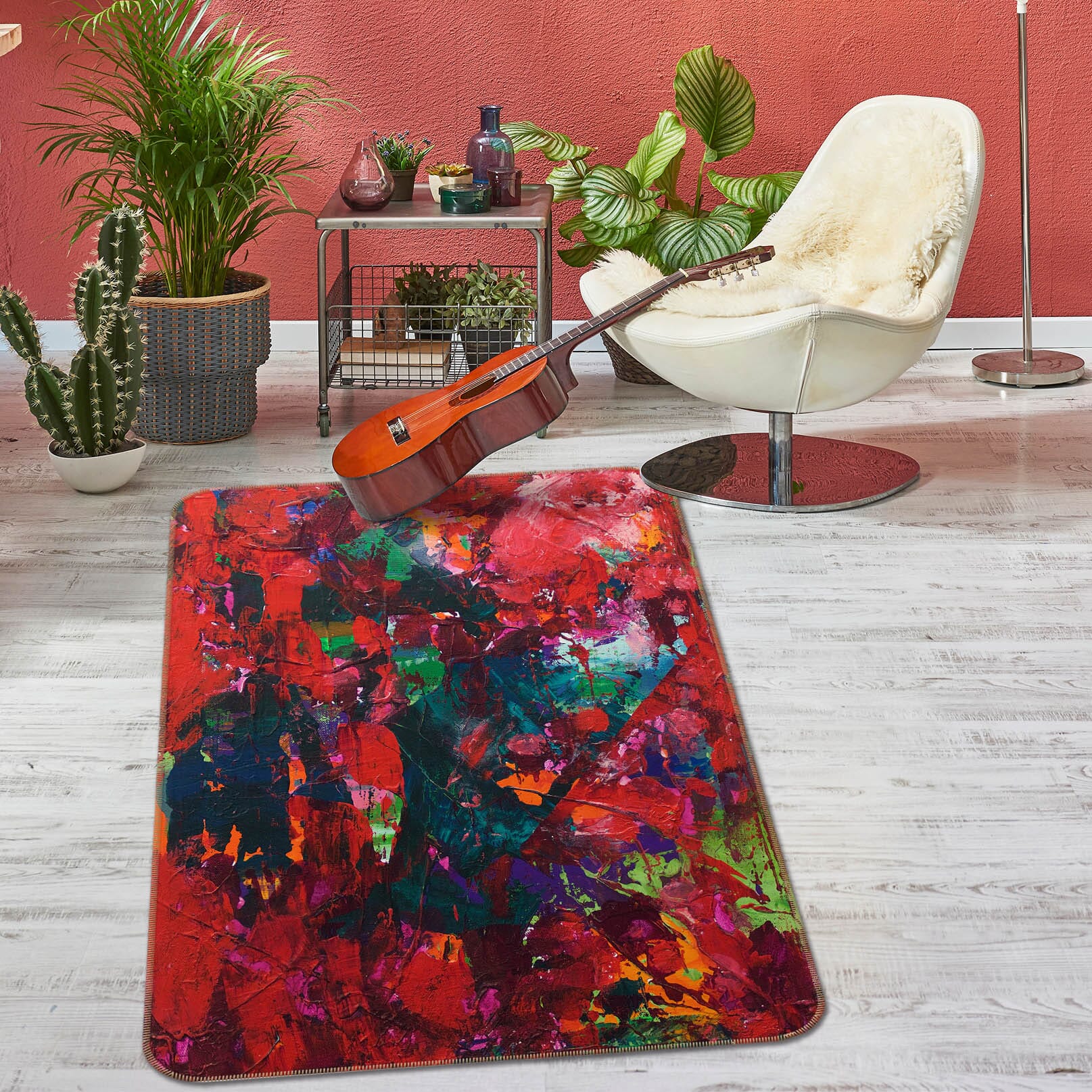 3D Forest Maple Leaf 1022 Allan P. Friedlander Rug Non Slip Rug Mat Mat AJ Creativity Home 